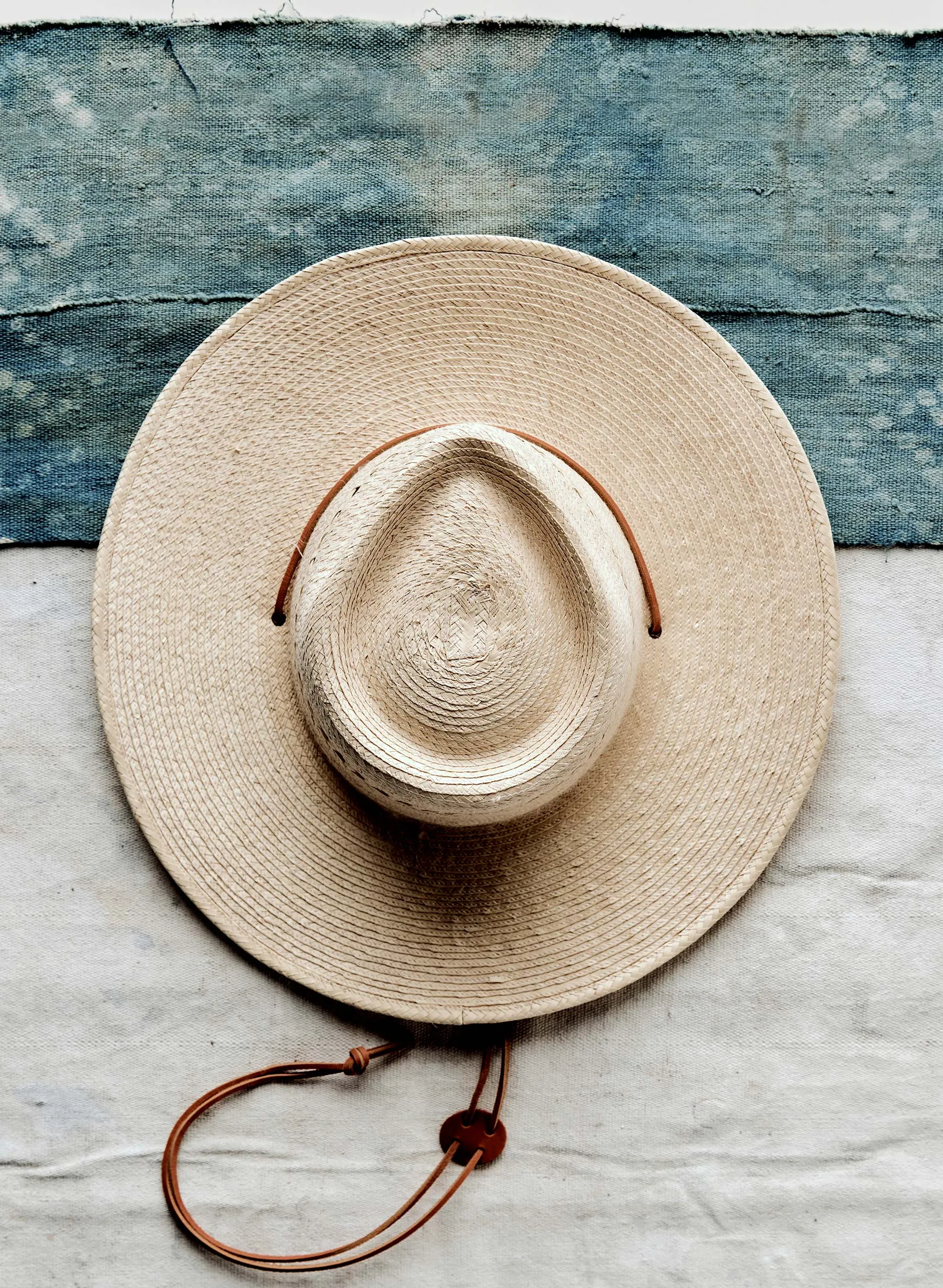 handwoven vented guatemalan palm sold by Imogene + Willie