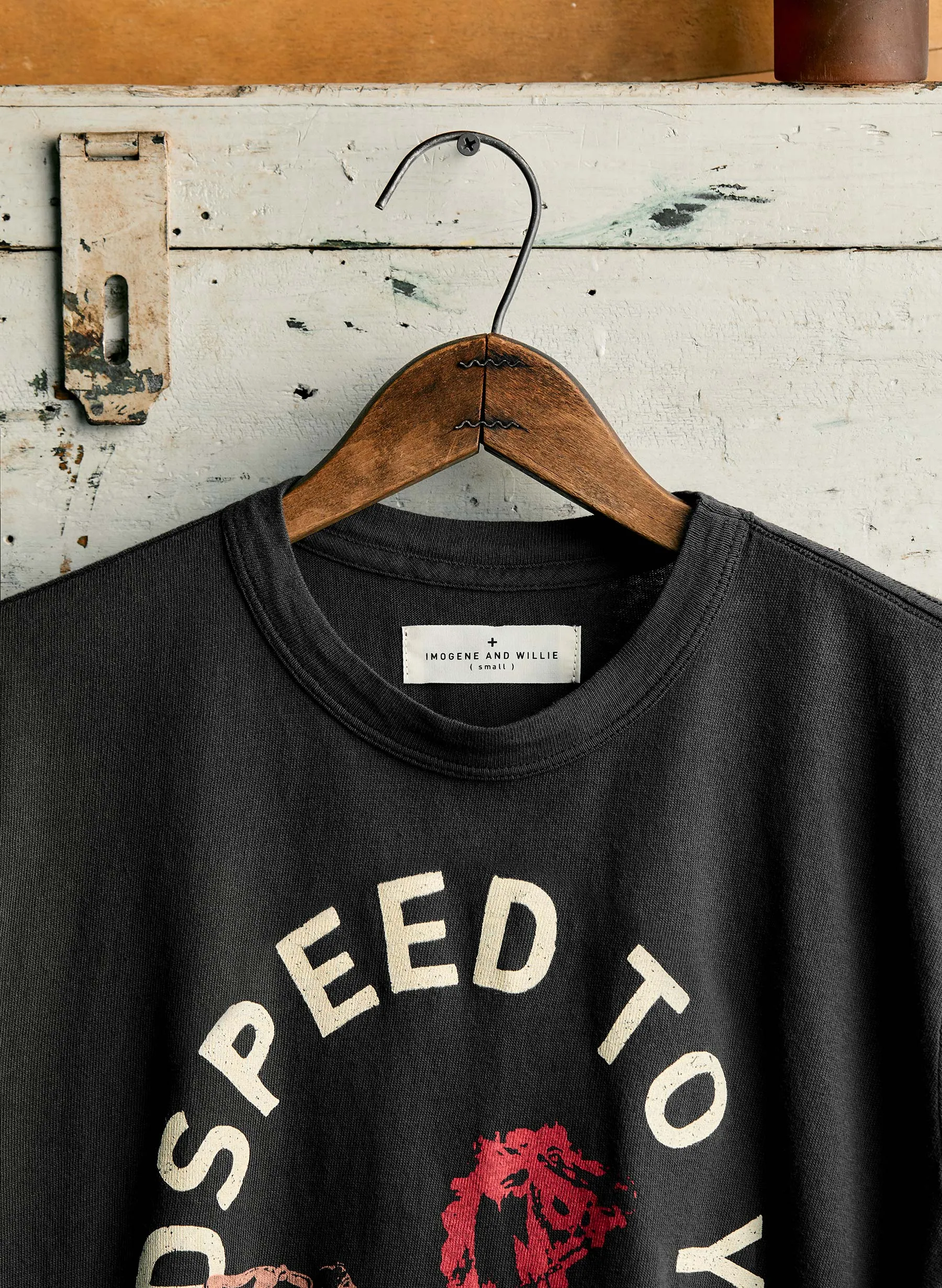 the "godspeed" tee sold by Imogene + Willie product image thumbnail 3