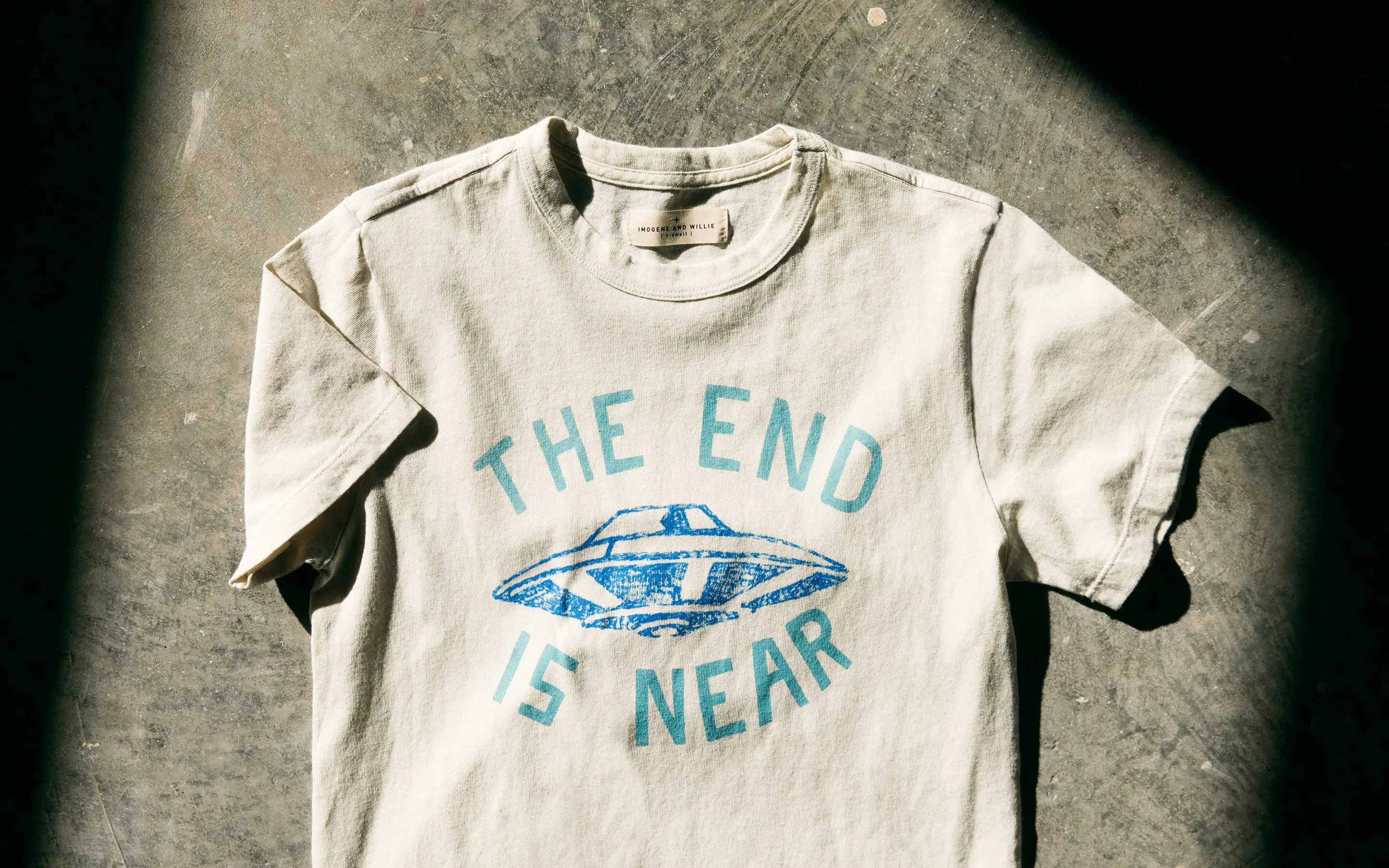 the "end is near" tee sold by Imogene + Willie product image thumbnail 3