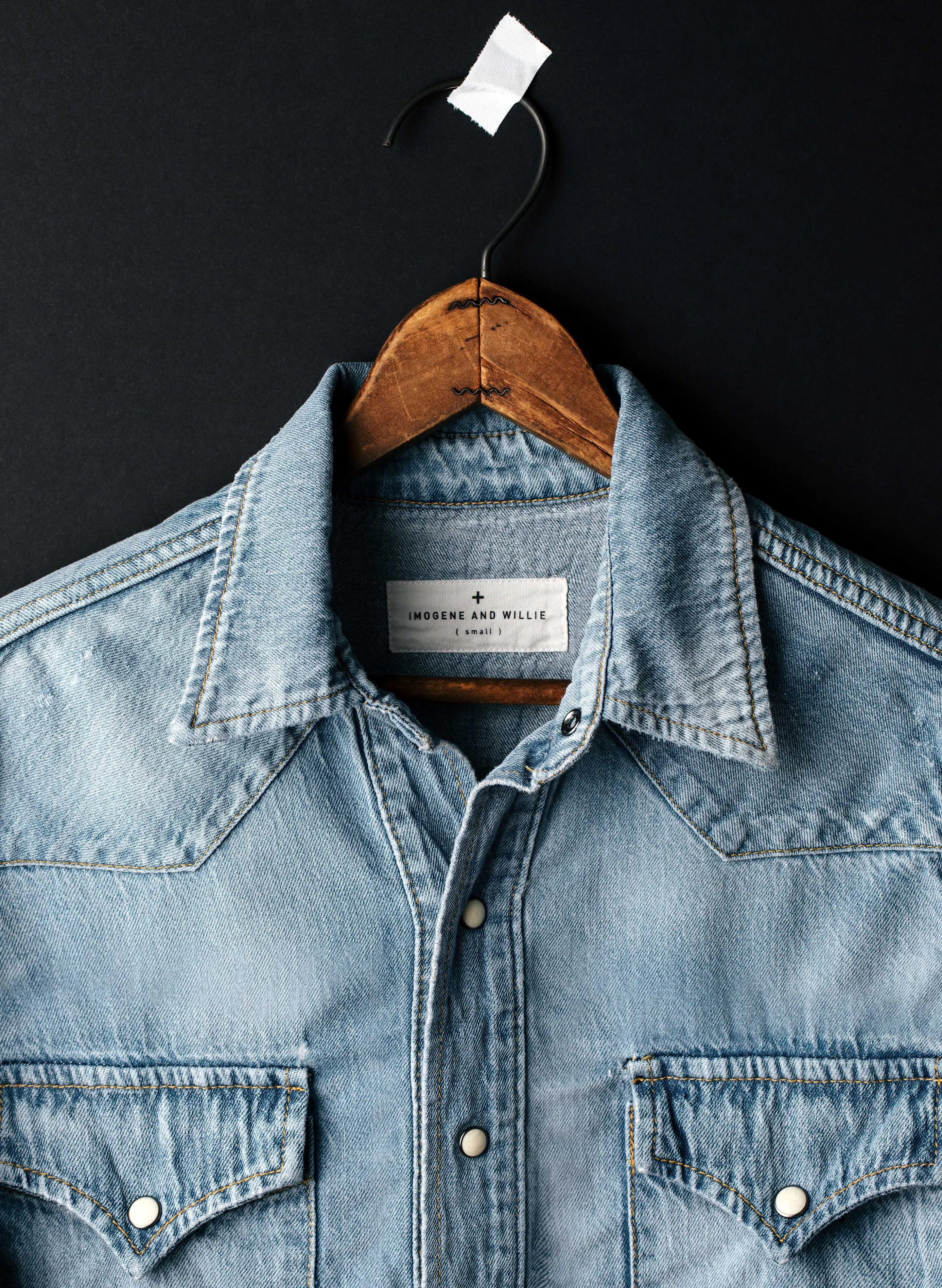 leah washed pearl snap sold by Imogene + Willie product image thumbnail 2