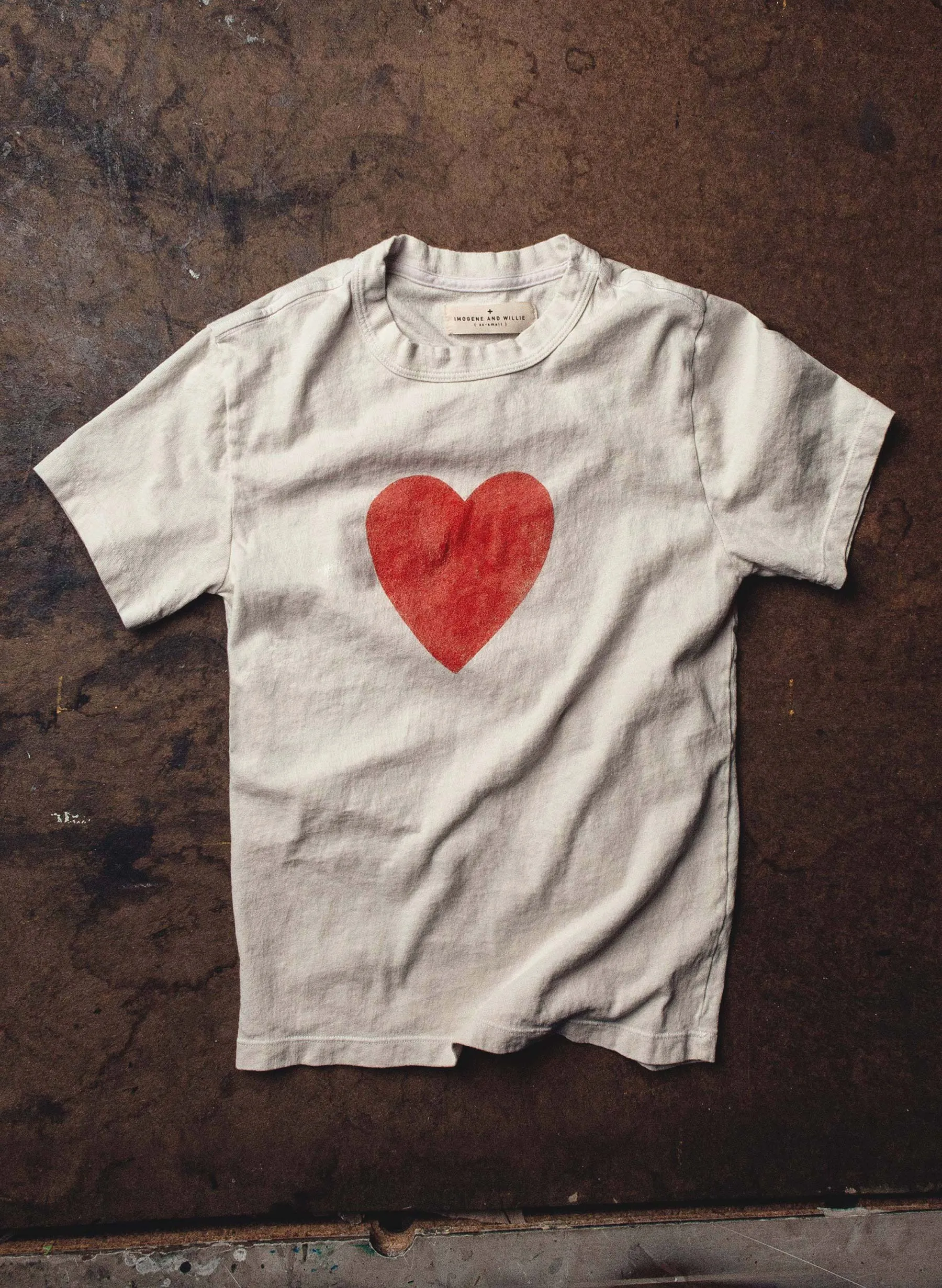 the "heart" tee sold by Imogene + Willie