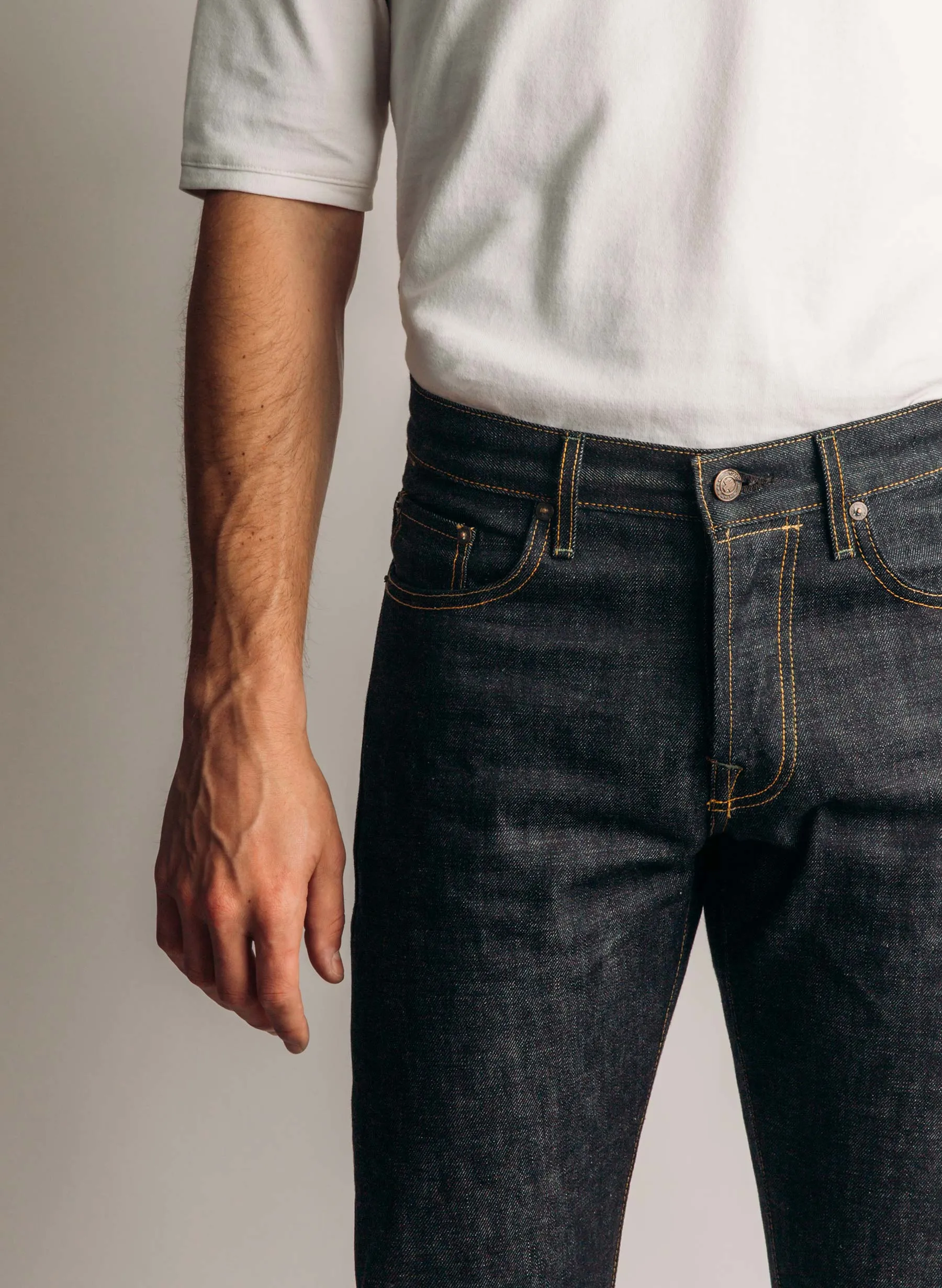 barton indigo rigid jp sold by Imogene + Willie product image thumbnail 2