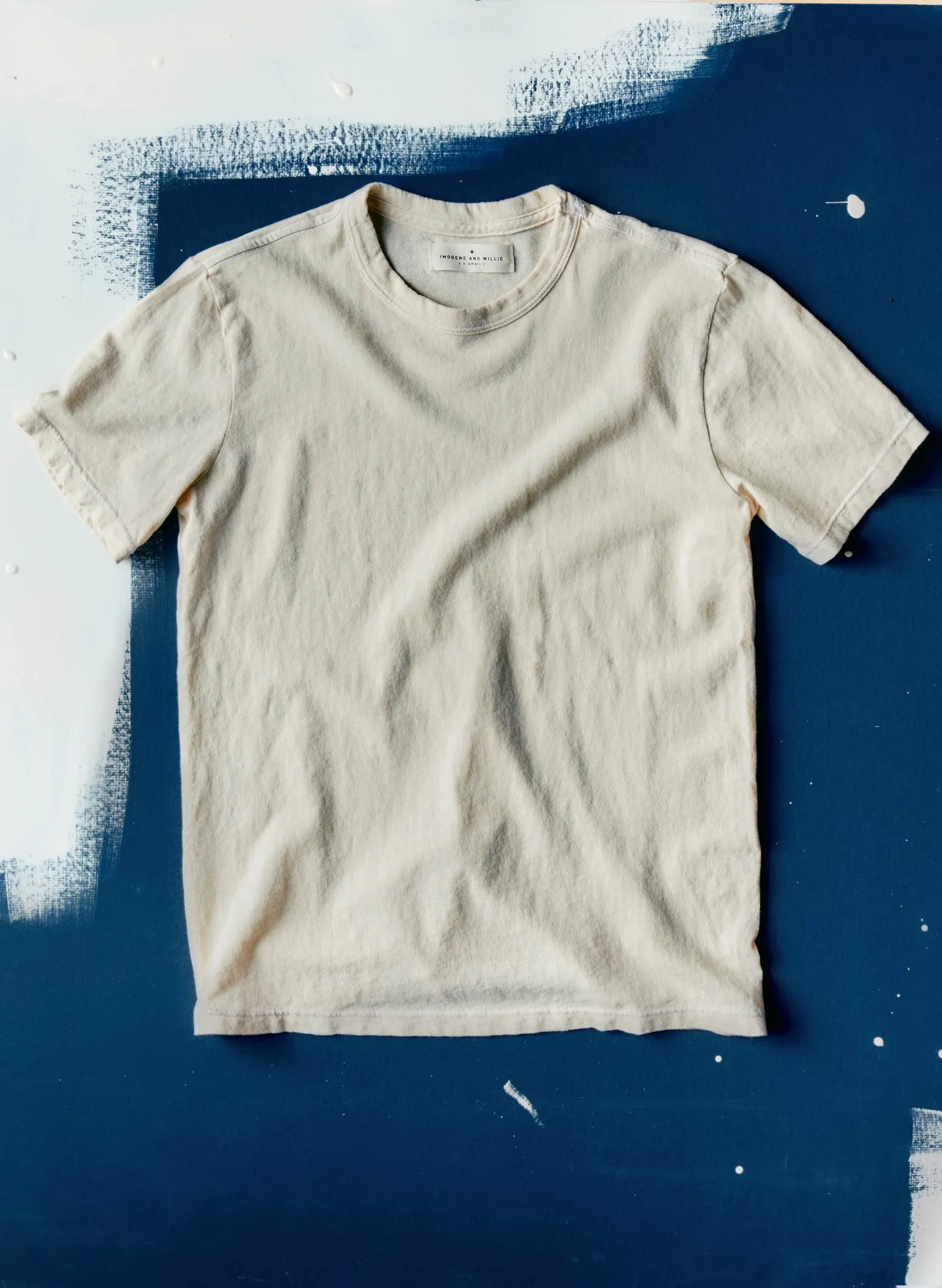 classic knit midweight crew sold by Imogene + Willie