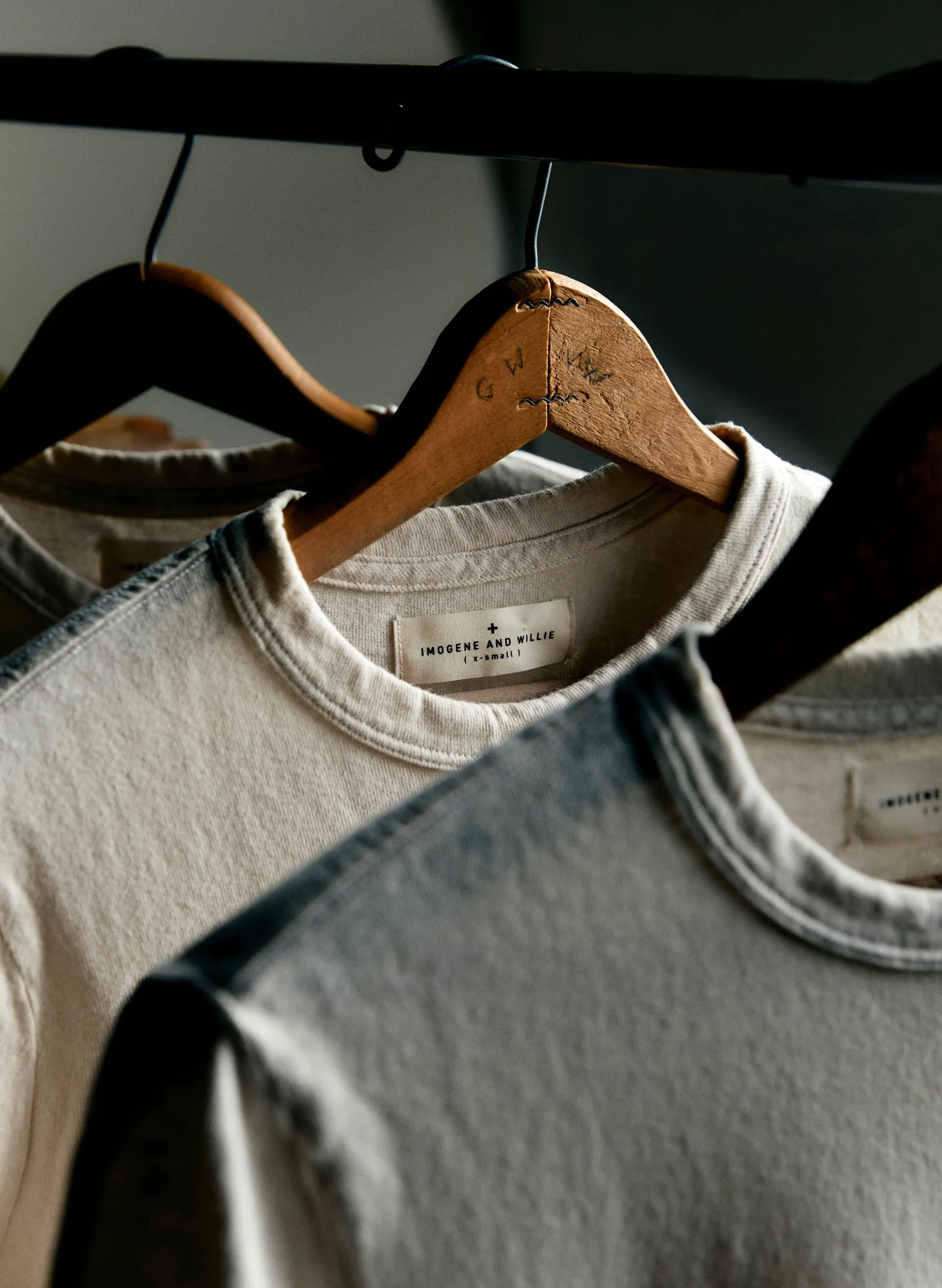 classic knit midweight crew sold by Imogene + Willie product image thumbnail 2