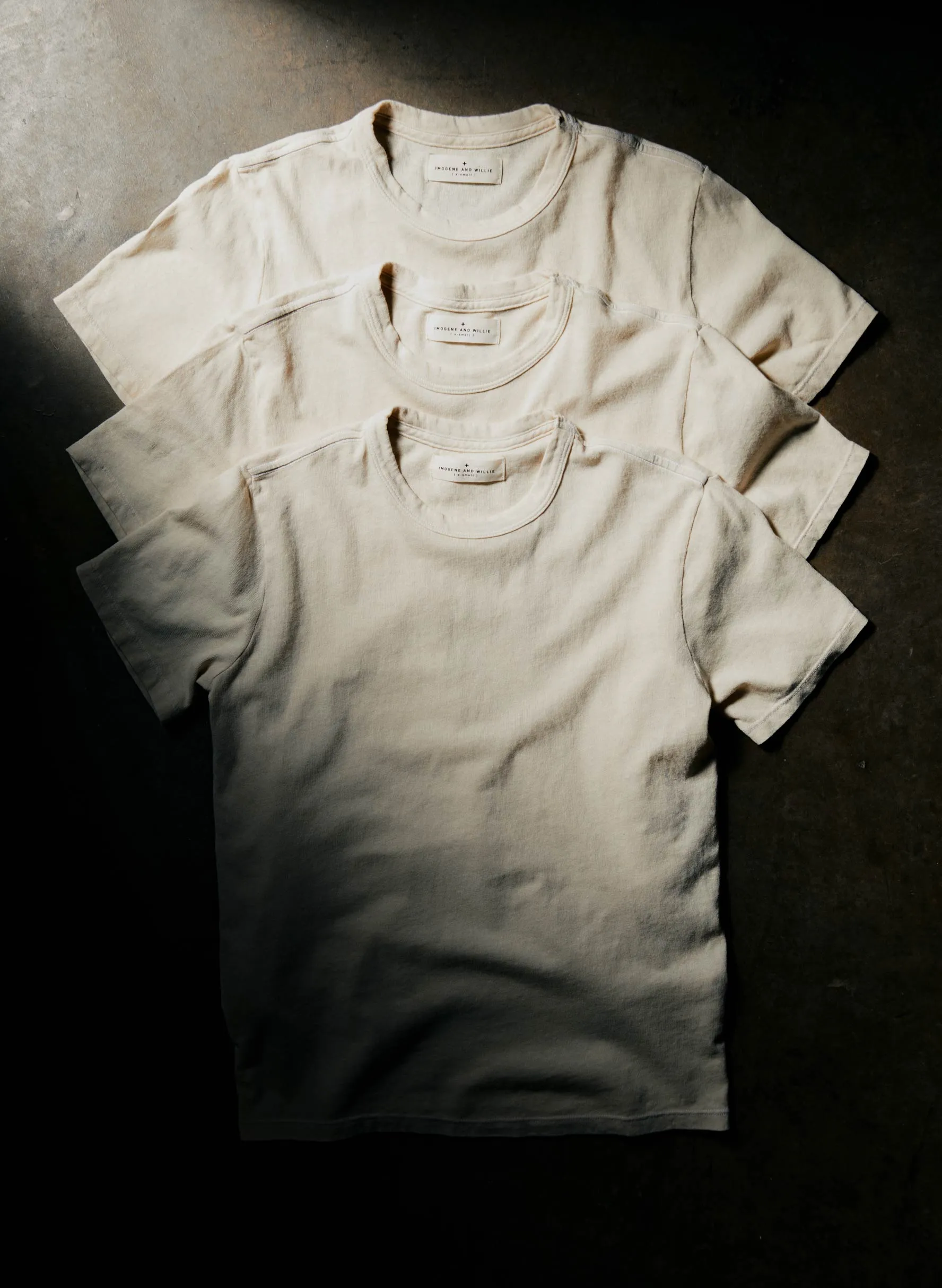 classic knit midweight crew sold by Imogene + Willie product image thumbnail 3