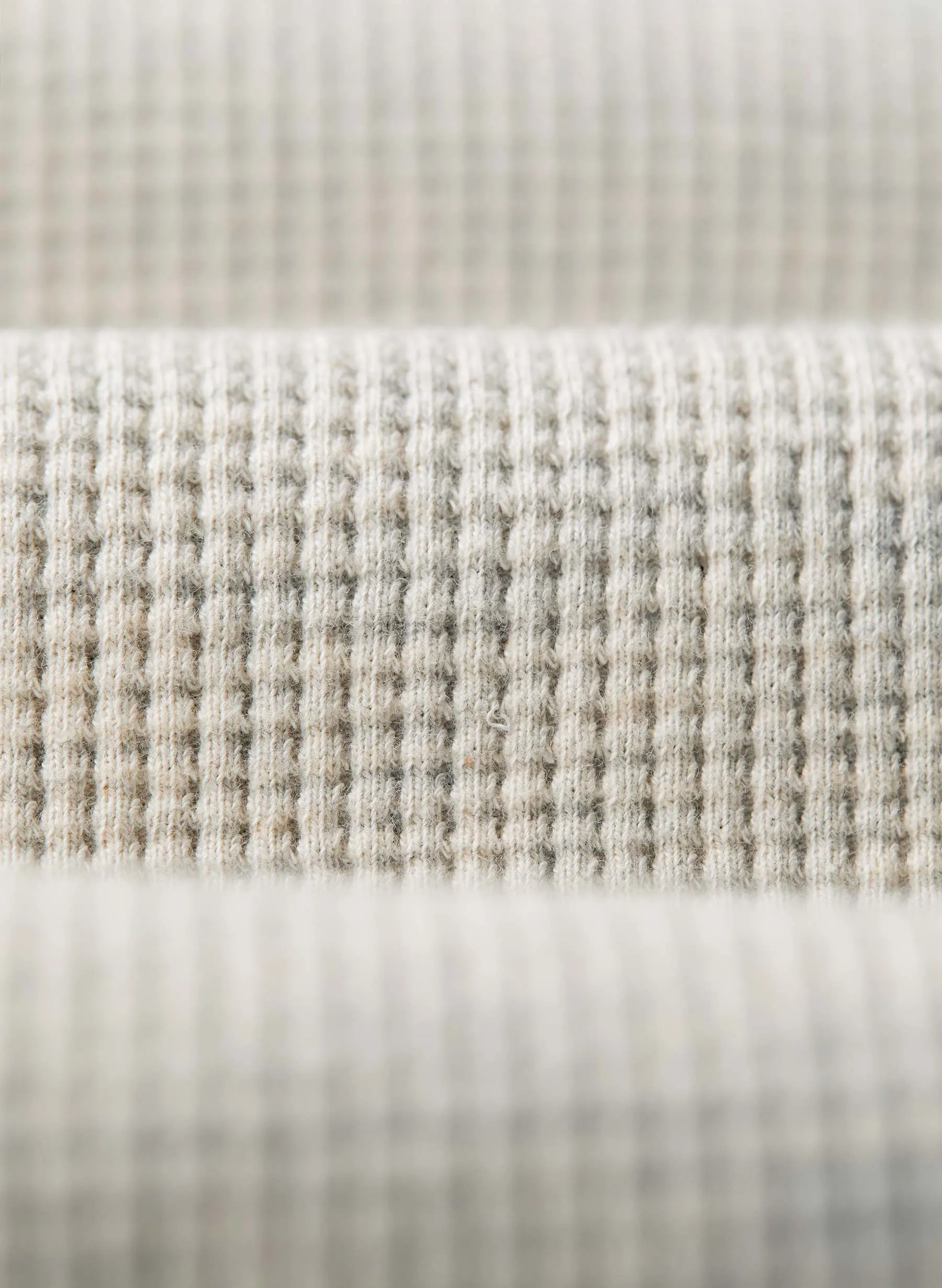 the waffle thermal crew in ash sold by Imogene + Willie product image thumbnail 5