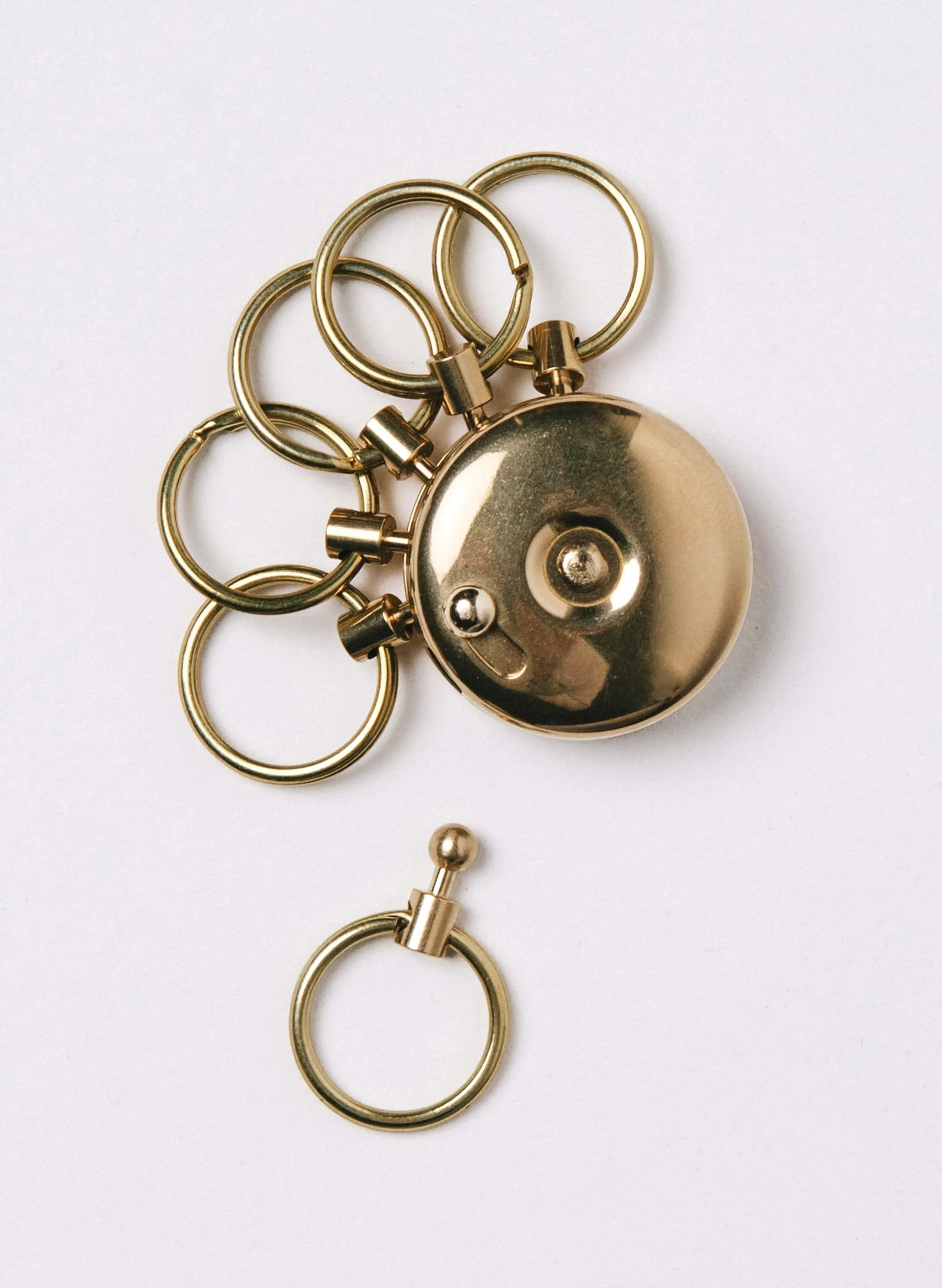 japanese brass key holder sold by Imogene + Willie