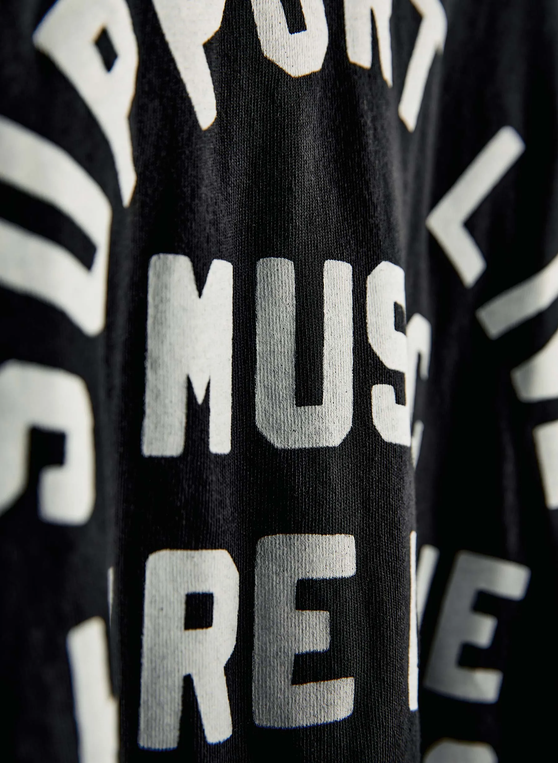 the "support live music" tee in black sold by Imogene + Willie product image thumbnail 4