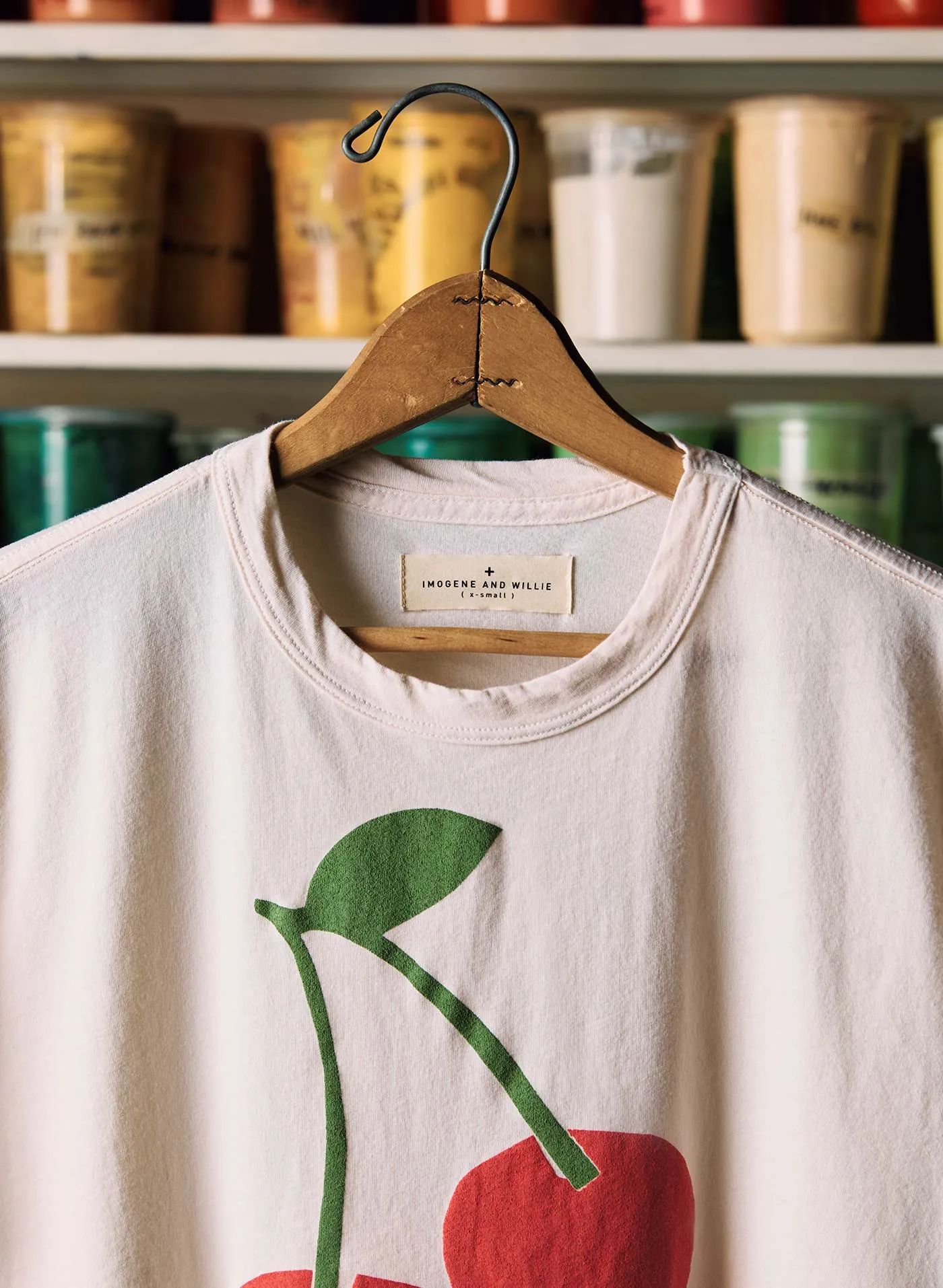 the "cherry" tee sold by Imogene + Willie product image thumbnail 5