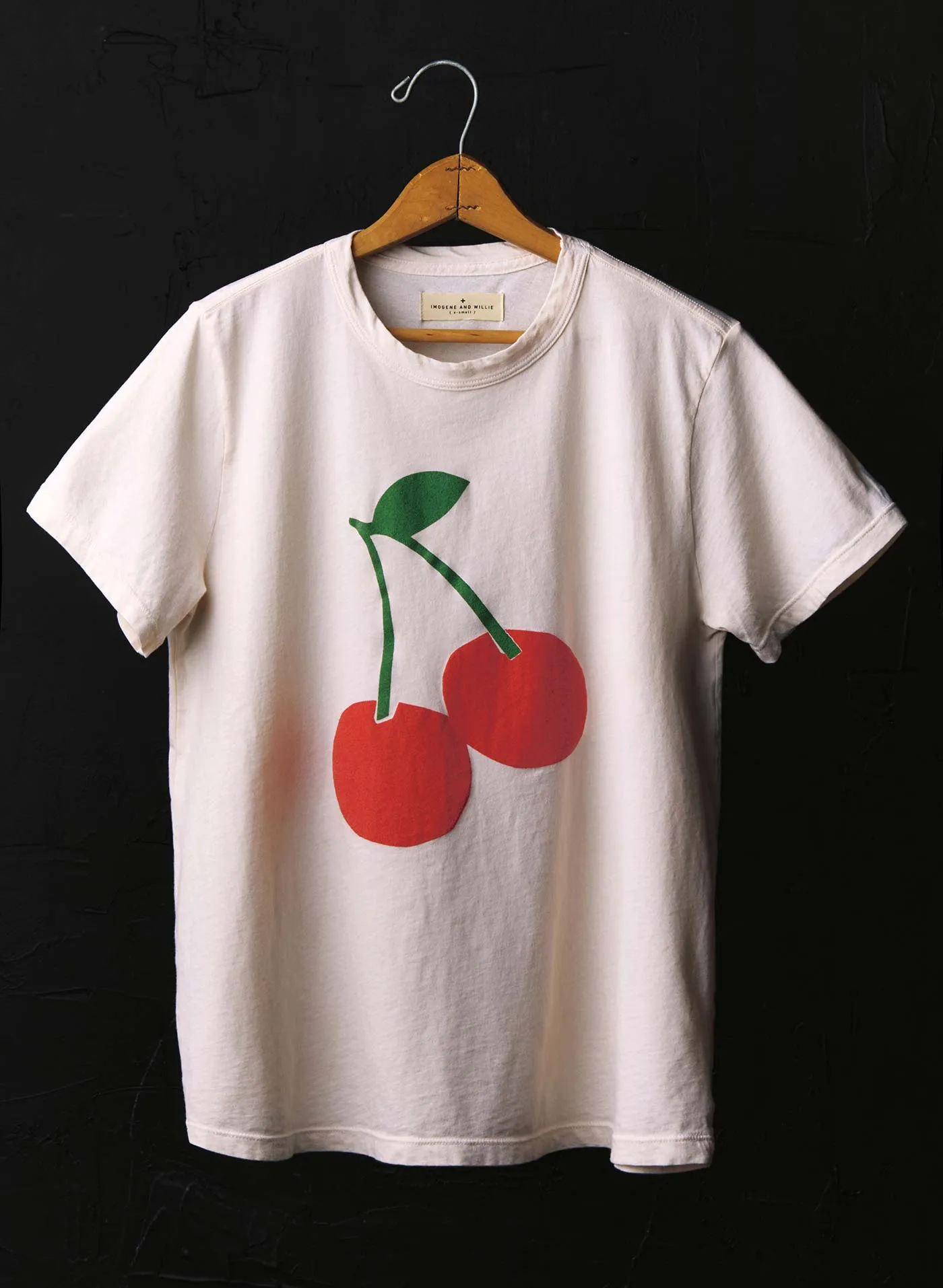 the "cherry" tee sold by Imogene + Willie