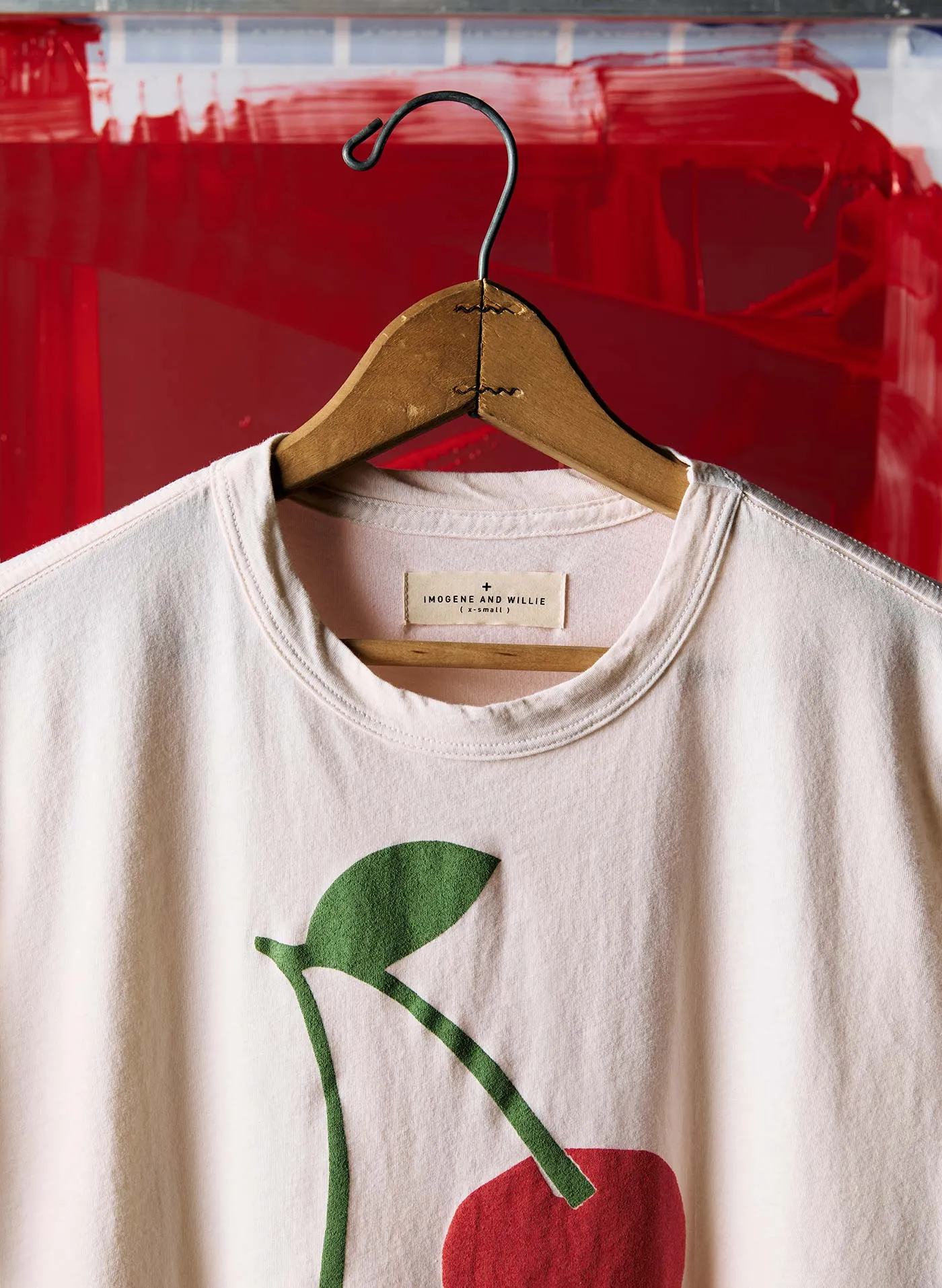 the "cherry" tee sold by Imogene + Willie product image thumbnail 2