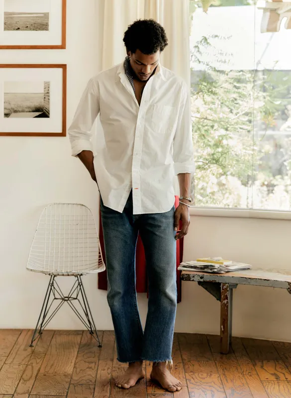 i+w x Gitman Vintage poplin oxford sold by Imogene + Willie