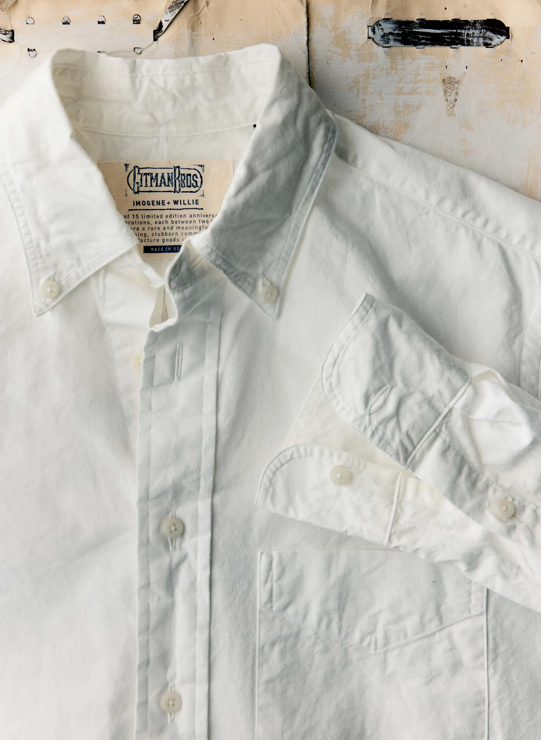i+w x Gitman Vintage poplin oxford sold by Imogene + Willie product image thumbnail 2