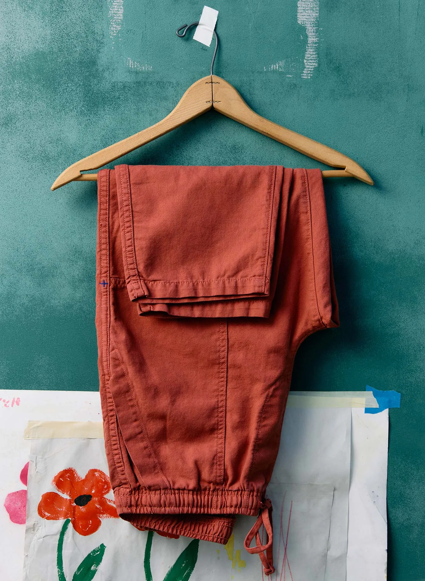 the ventura chore pant in sunfaded red sold by Imogene + Willie product image thumbnail 2