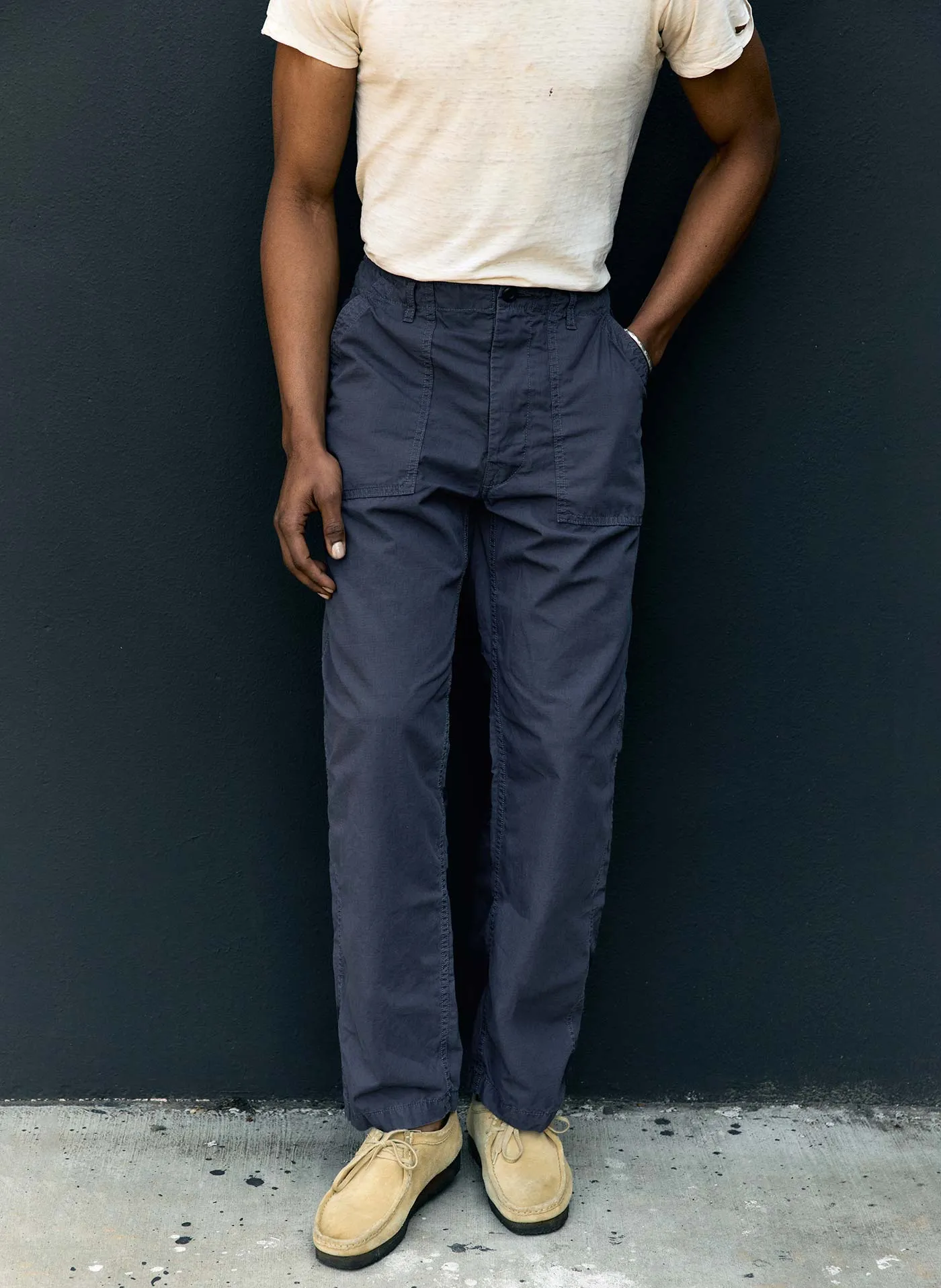 oliver ripstop in navy sold by Imogene + Willie product image thumbnail 3