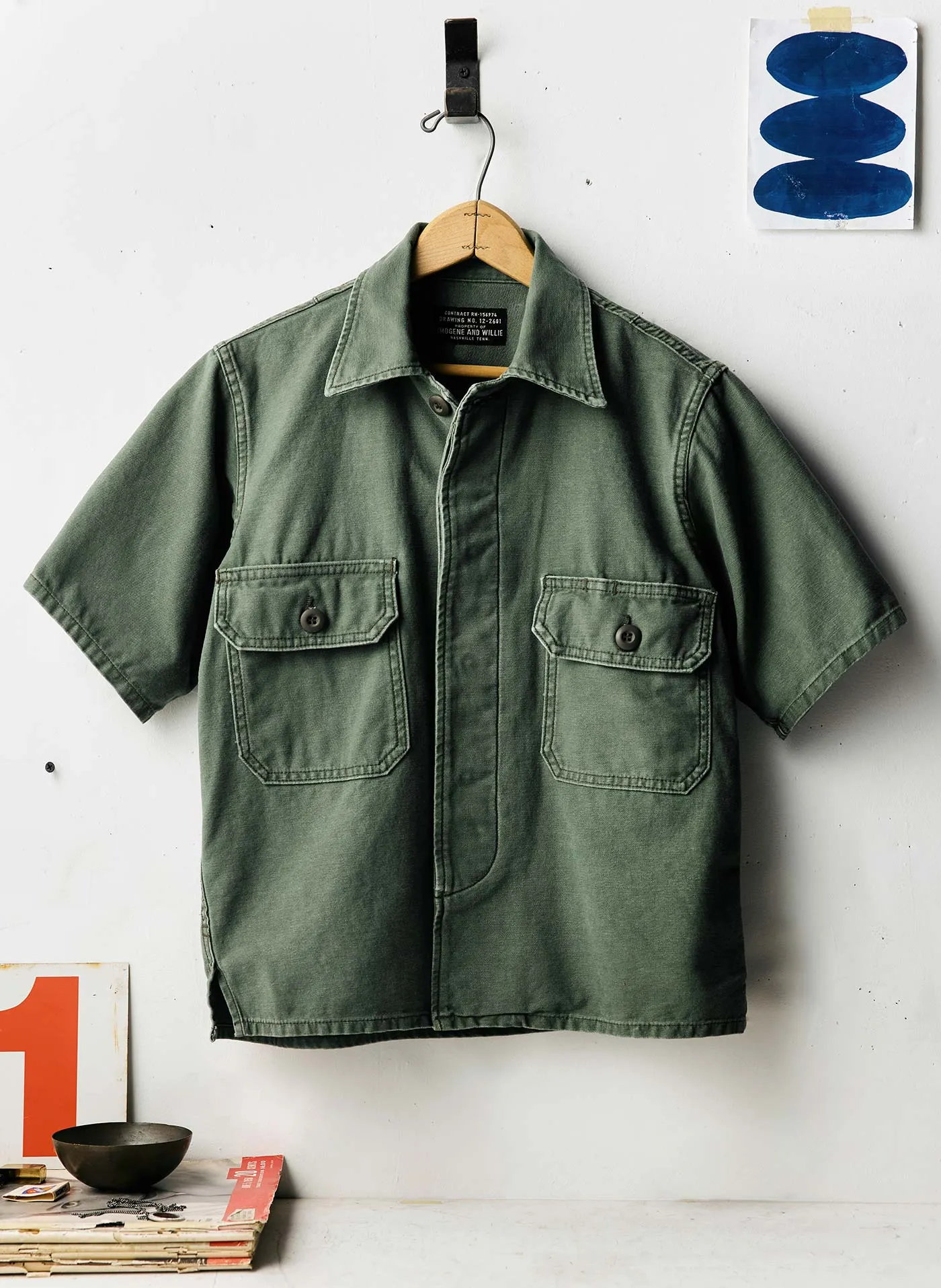 s/s military shirt jacket sold by Imogene + Willie product image thumbnail 2