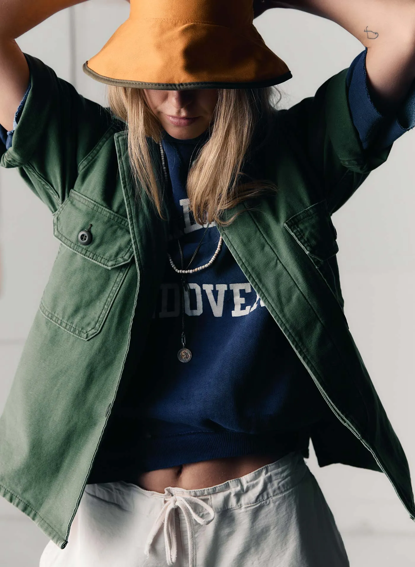 s/s military shirt jacket sold by Imogene + Willie product image thumbnail 4