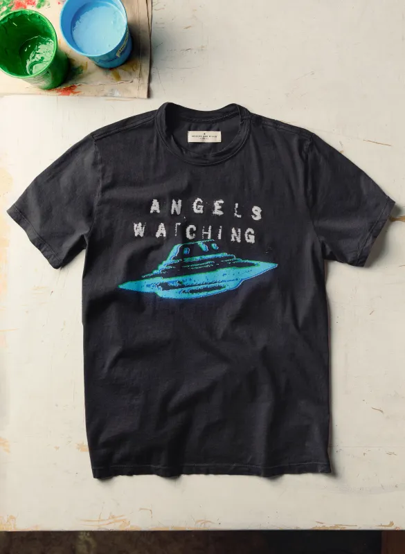 the "angels" tee sold by Imogene + Willie