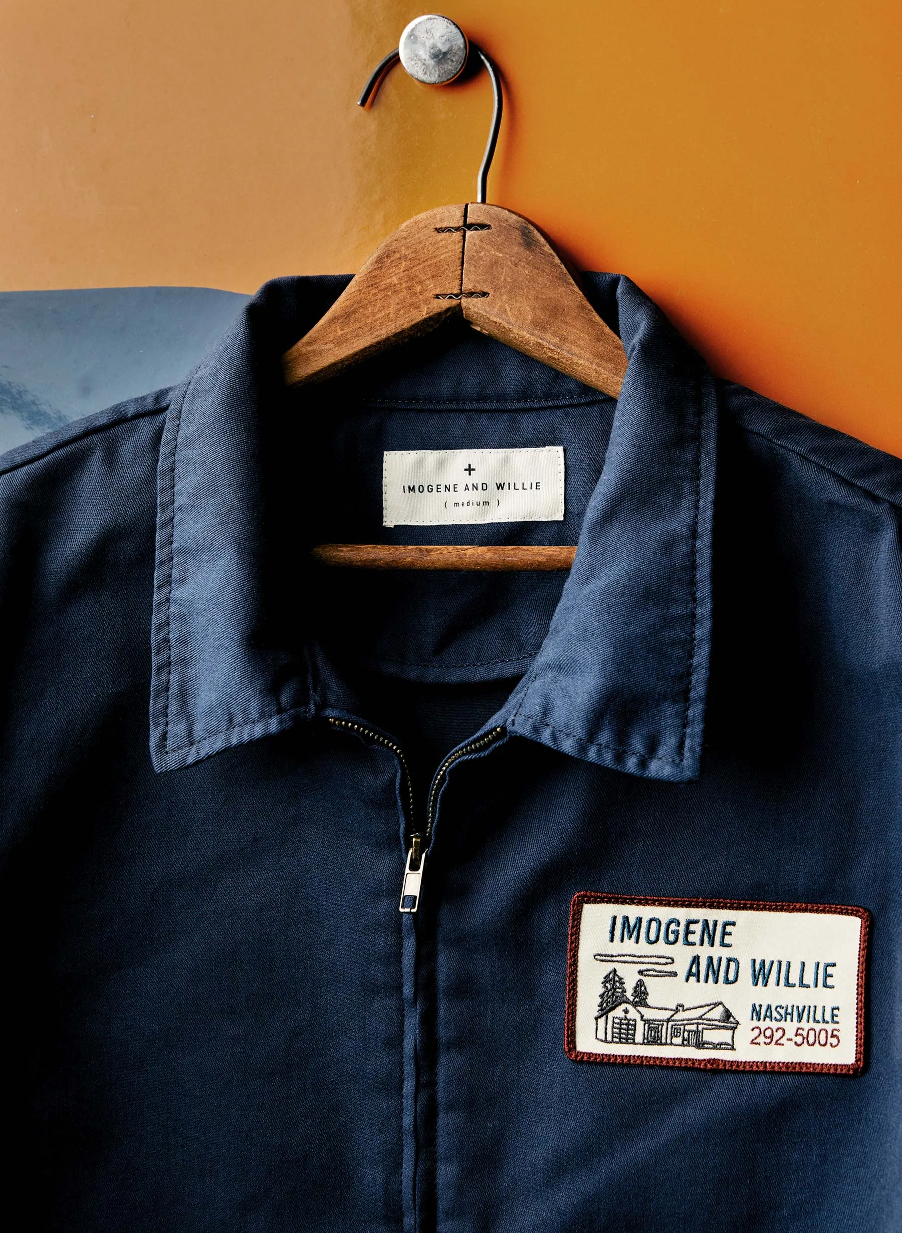 the "service station" jacket sold by Imogene + Willie product image thumbnail 2