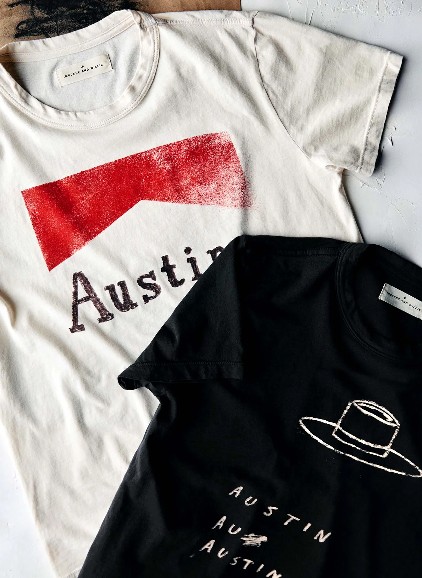 the "cowboy" austin tee sold by Imogene + Willie product image thumbnail 3