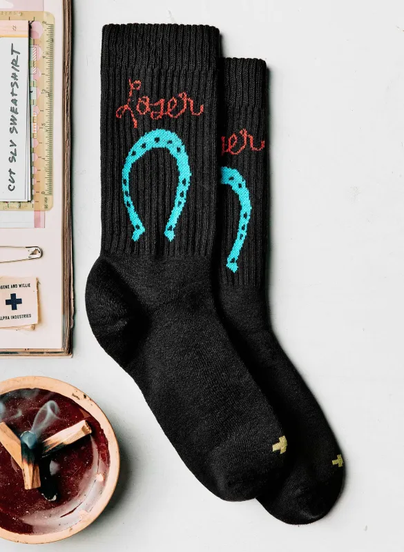 the "loser" sock sold by Imogene + Willie