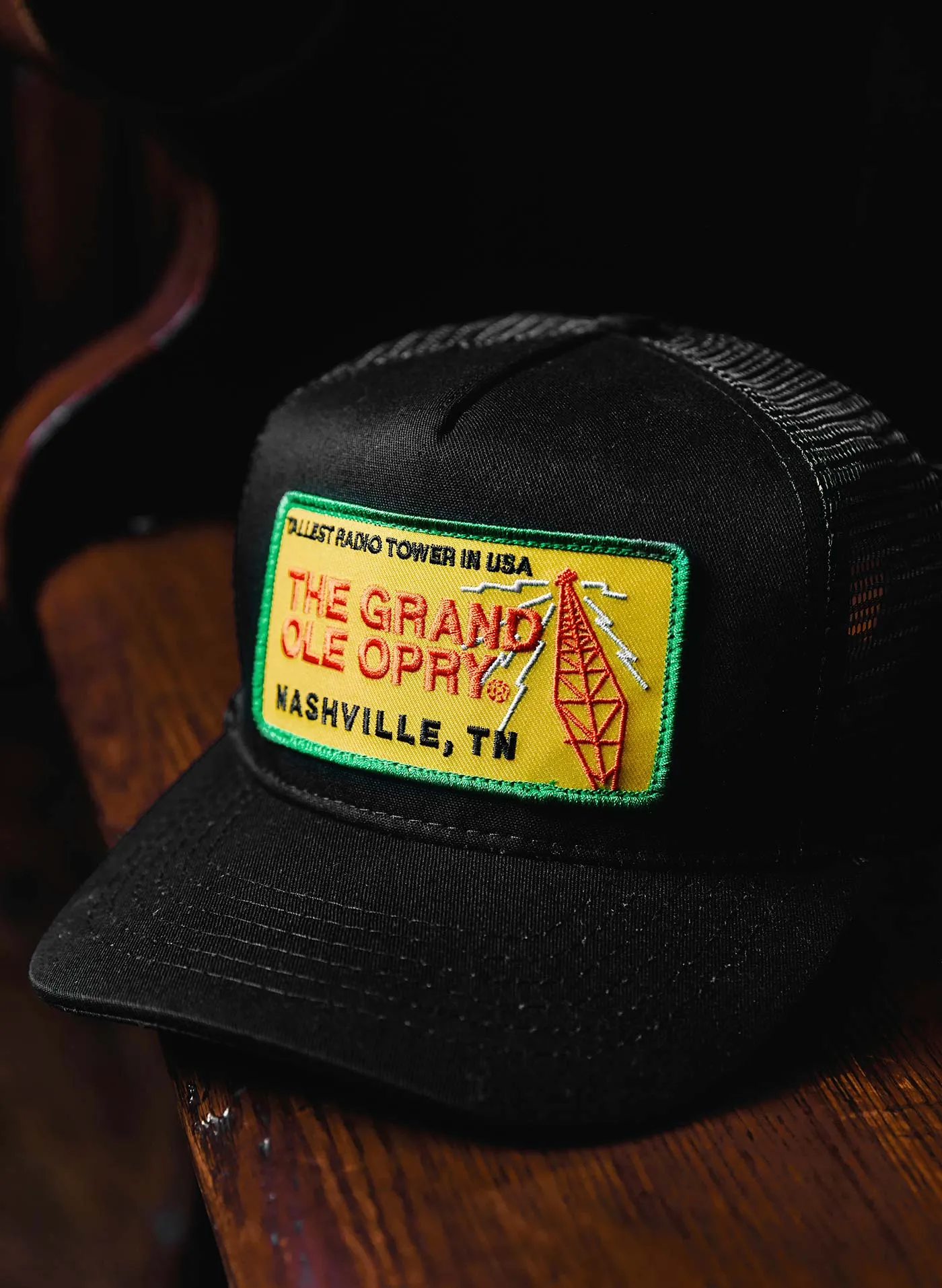 the i+w x opry "radio tower" trucker sold by Imogene + Willie product image thumbnail 5