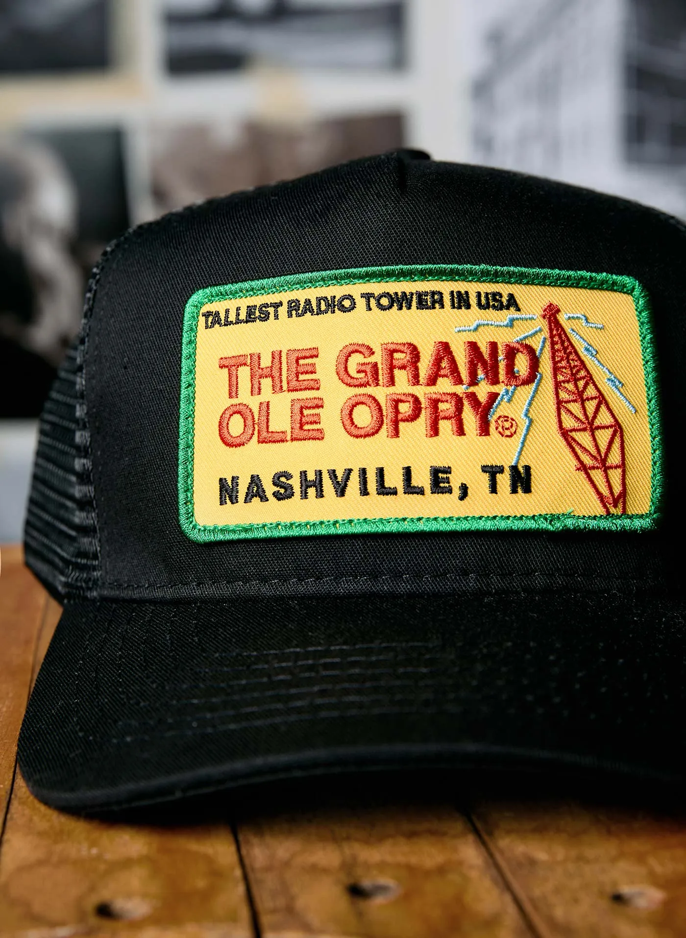 the i+w x opry "radio tower" trucker sold by Imogene + Willie product image thumbnail 2