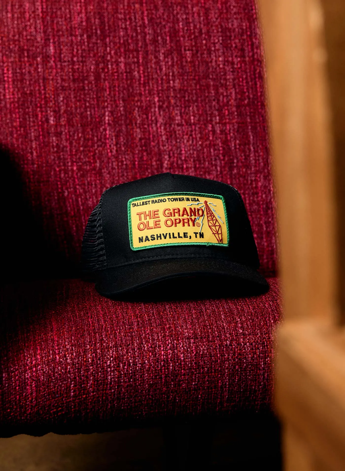 the i+w x opry "radio tower" trucker sold by Imogene + Willie product image thumbnail 4