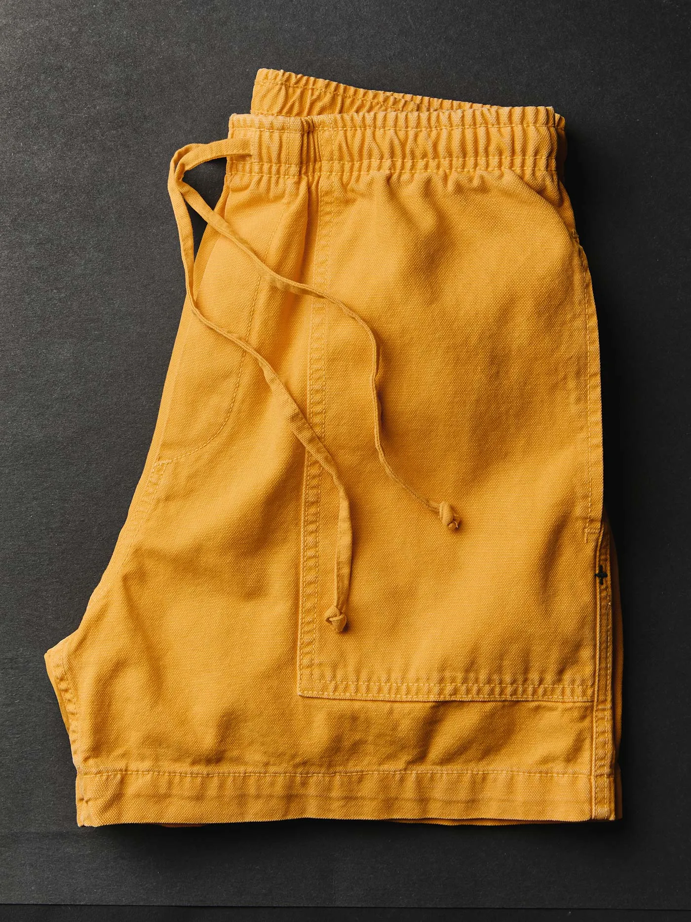 the canvas lounge short in marigold sold by Imogene + Willie product image thumbnail 3