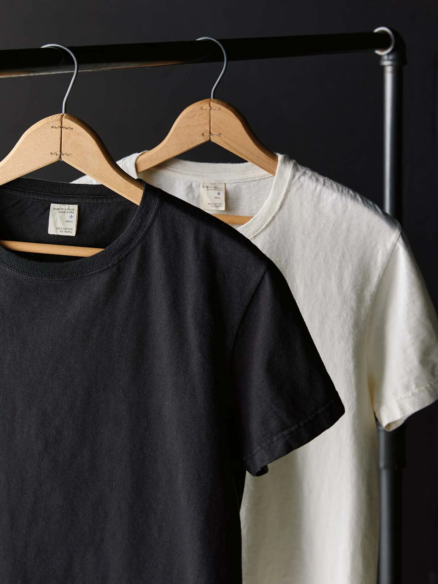 the cotton project tee (mixed 2-pack) sold by Imogene + Willie product image thumbnail 2