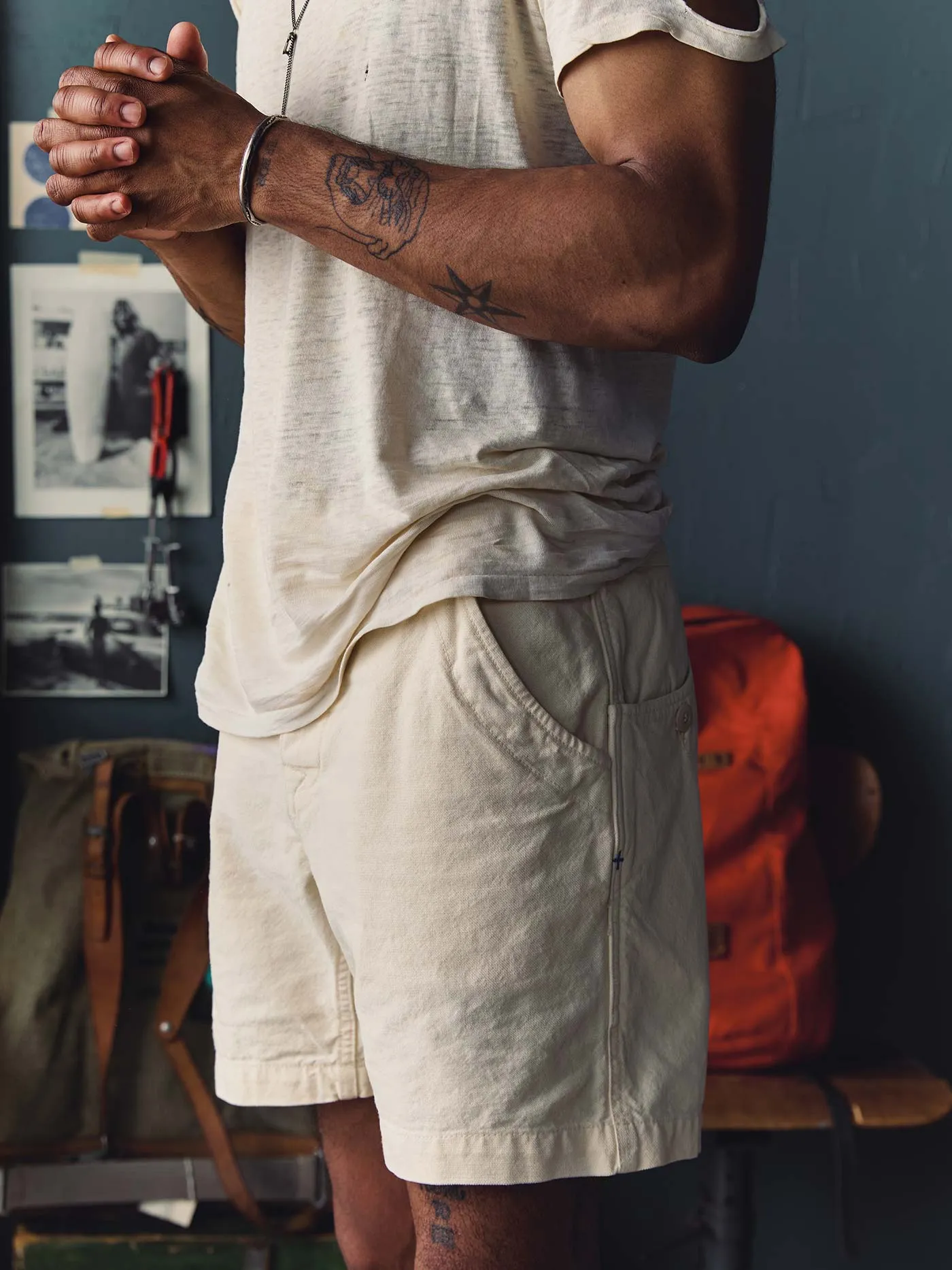 the mountain short in dover sold by Imogene + Willie