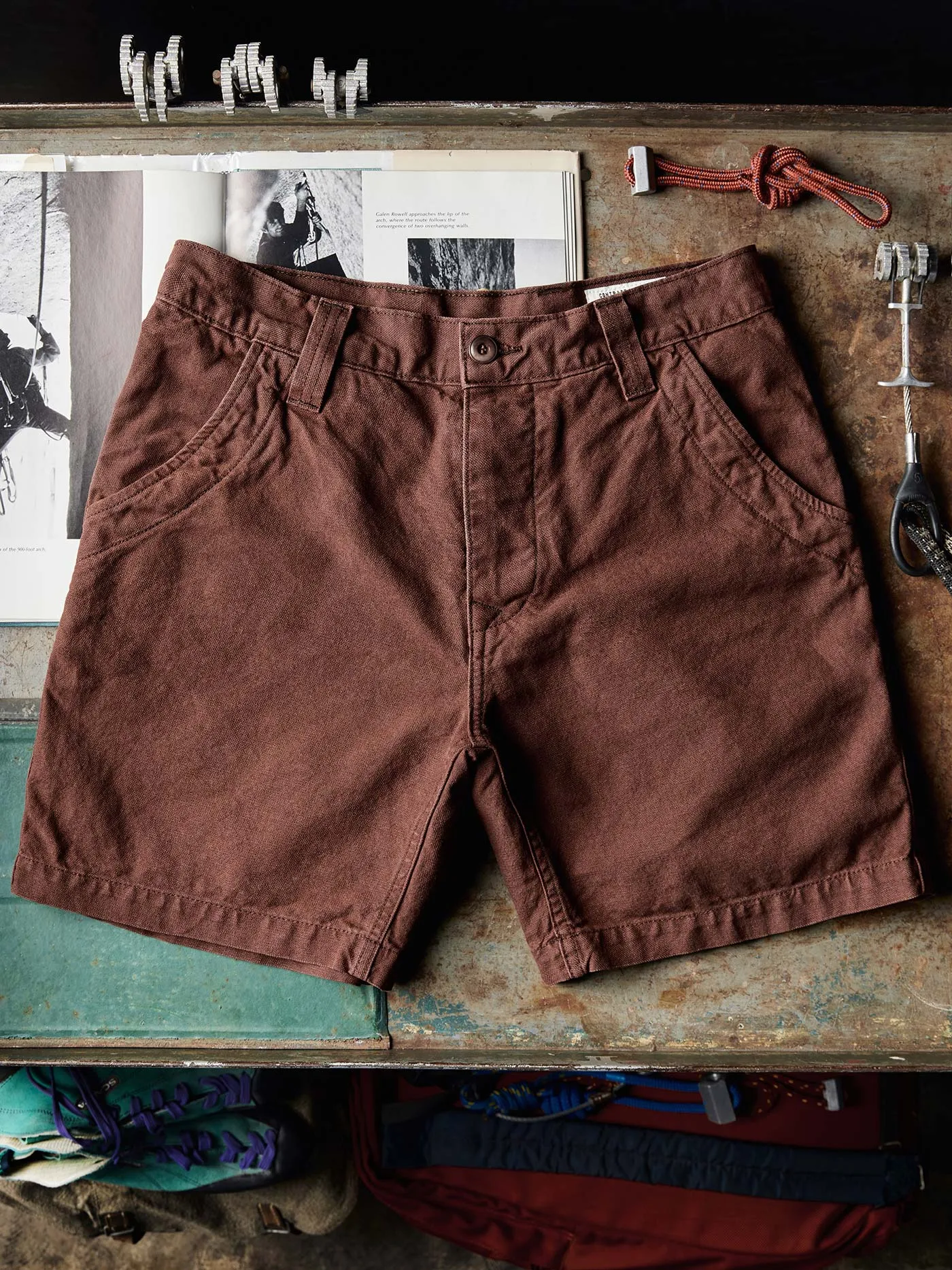 the mountain short in brown sold by Imogene + Willie product image thumbnail 4