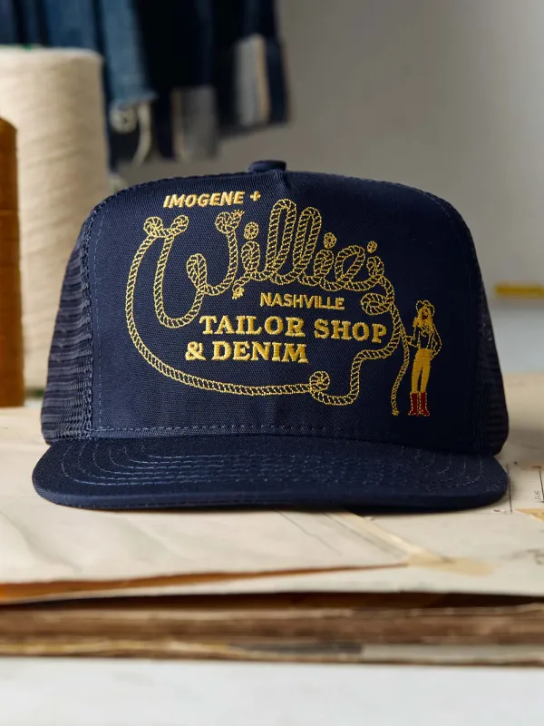 the "lasso" trucker sold by Imogene + Willie
