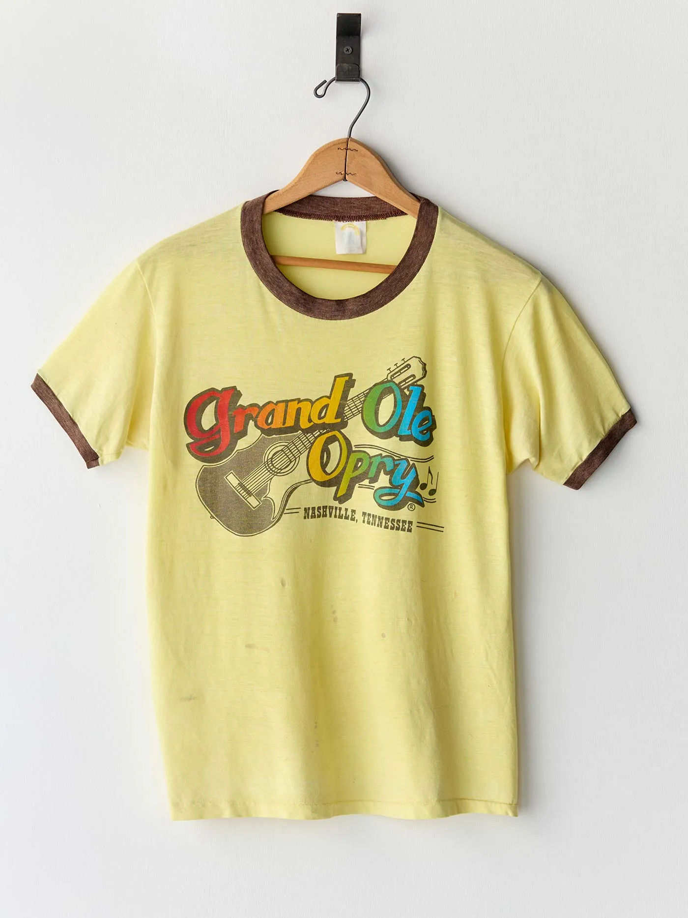vintage "opry" ringer tee sold by Imogene + Willie