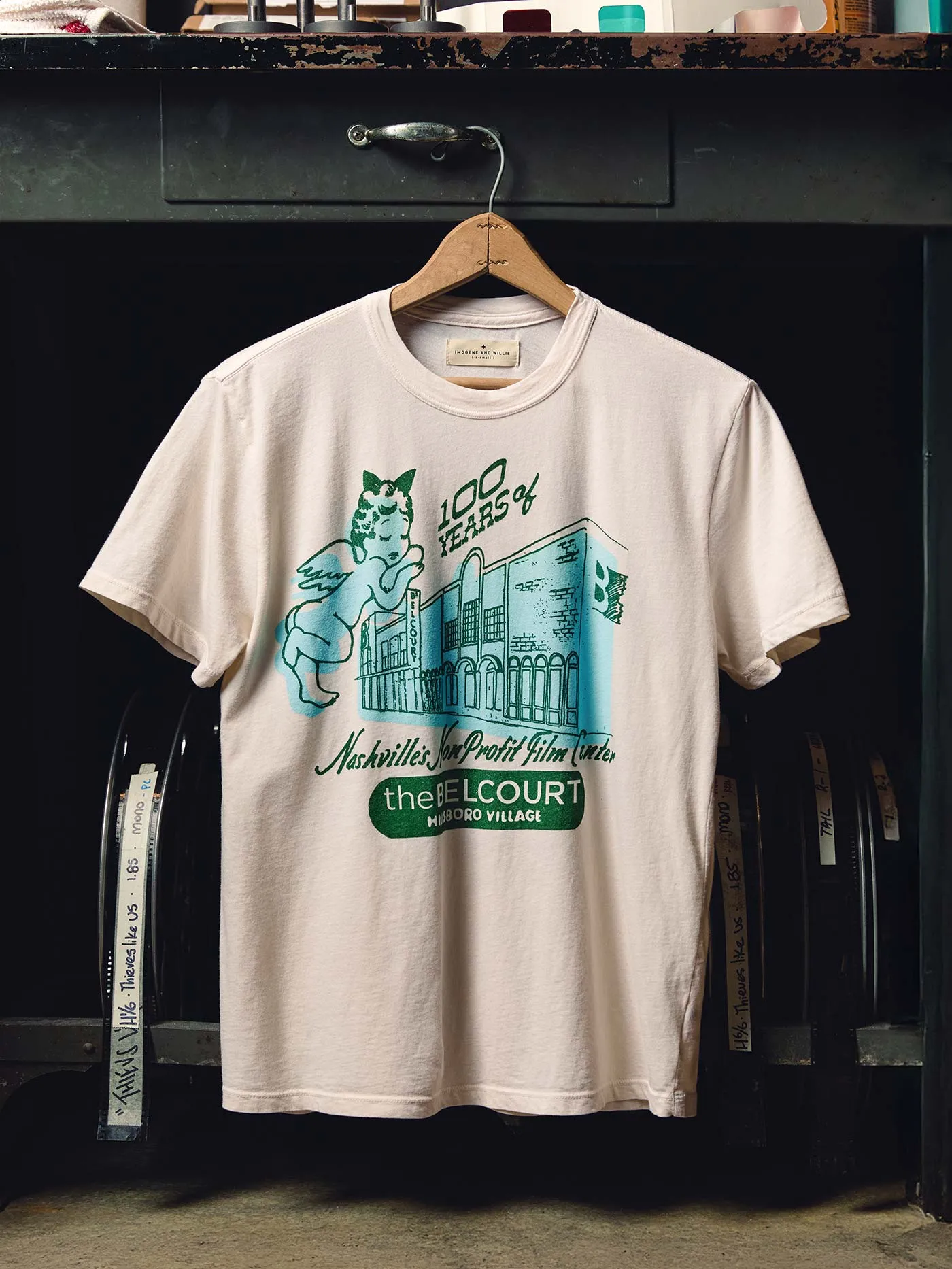 the "belcourt" tee sold by Imogene + Willie