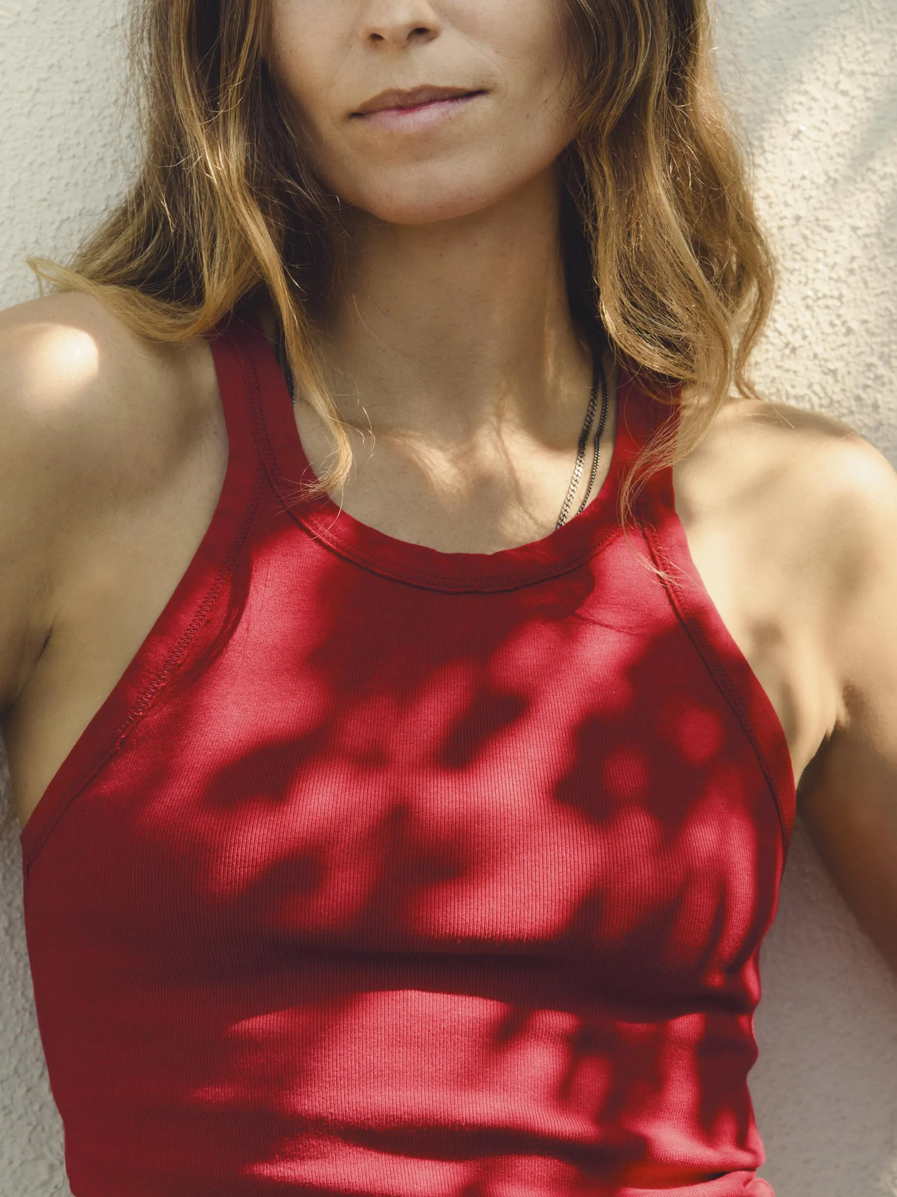 cardinal ribbed racerback tank sold by Imogene + Willie product image thumbnail 3