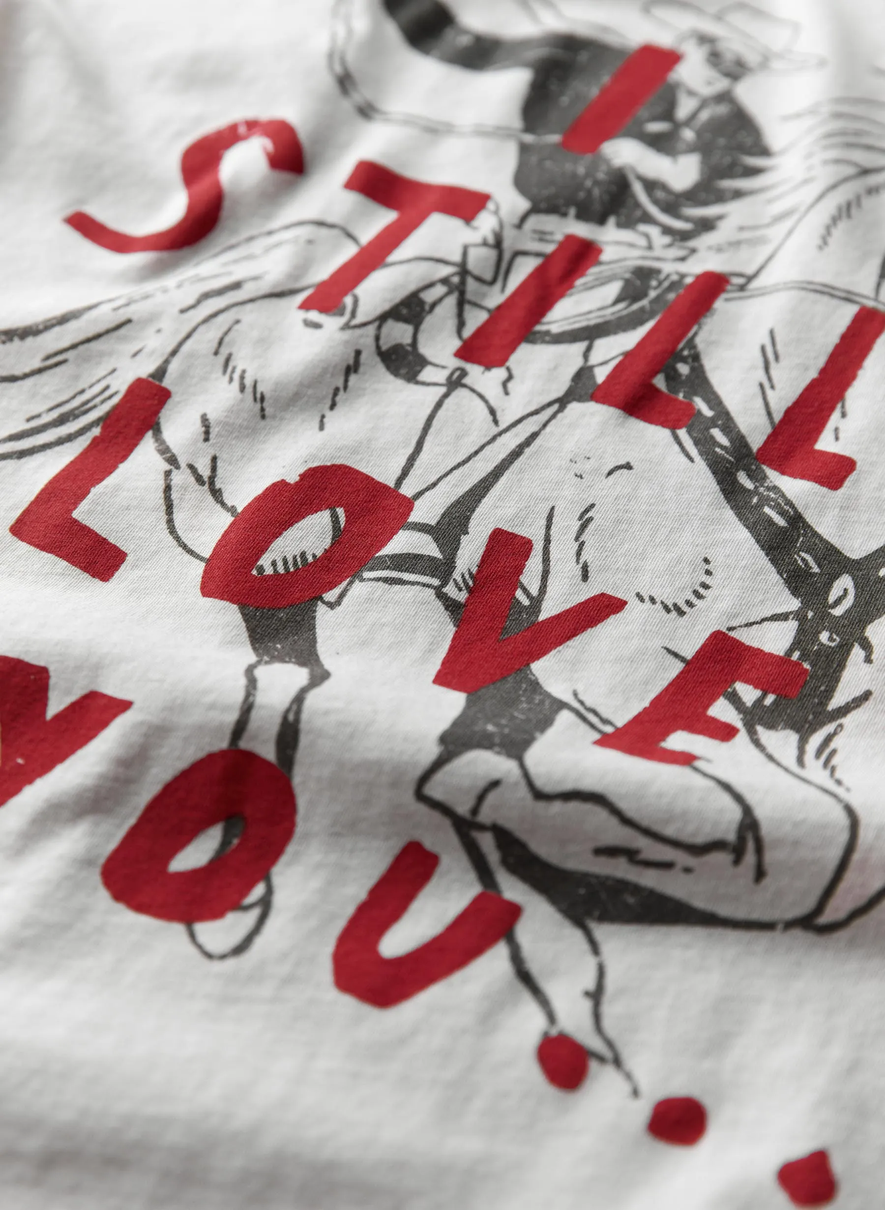 the "love you" tee sold by Imogene + Willie product image thumbnail 4