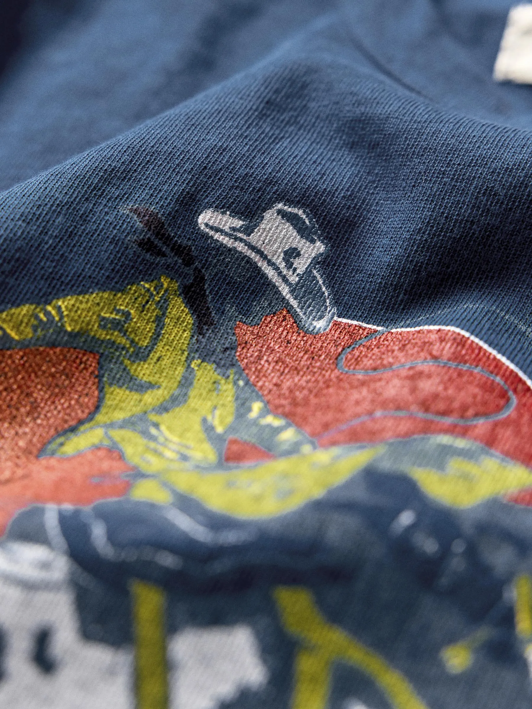 the "next time" tee in faded navy sold by Imogene + Willie product image thumbnail 2