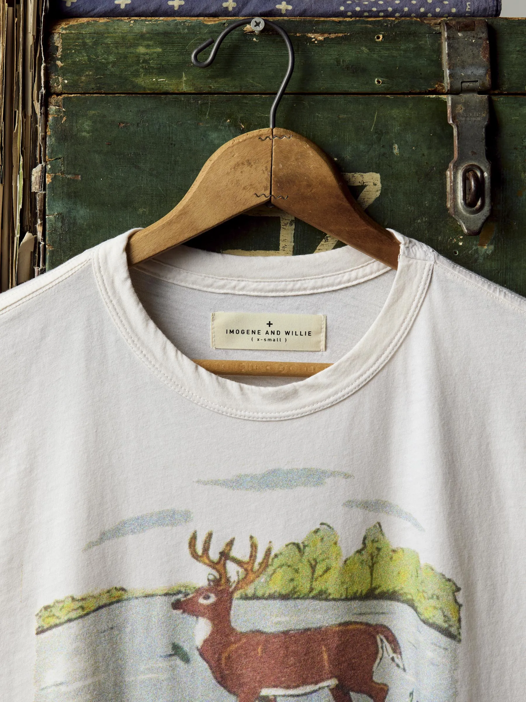 the "buck n' a beer" tee sold by Imogene + Willie product image thumbnail 4