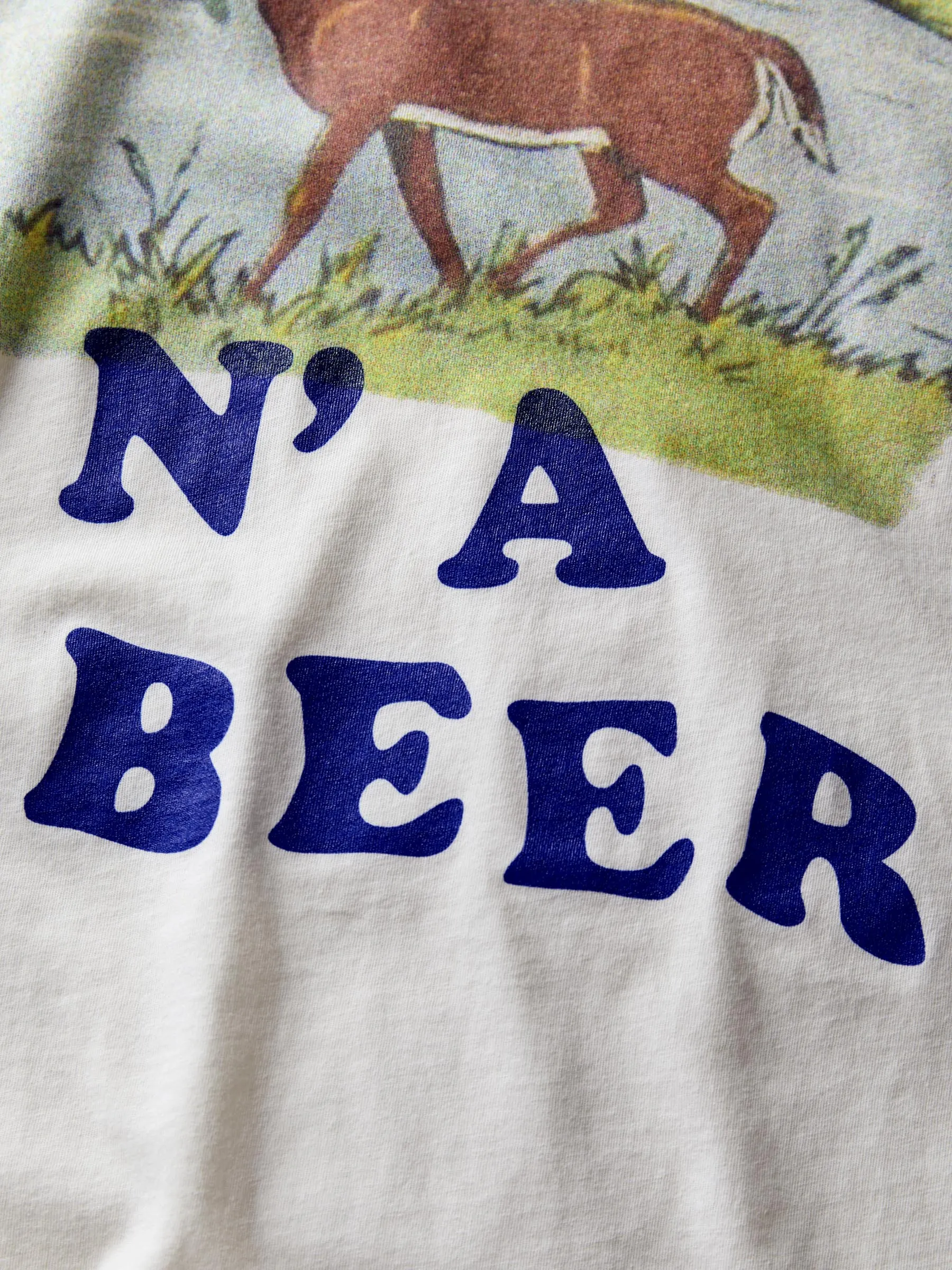 the "buck n' a beer" tee sold by Imogene + Willie product image thumbnail 2