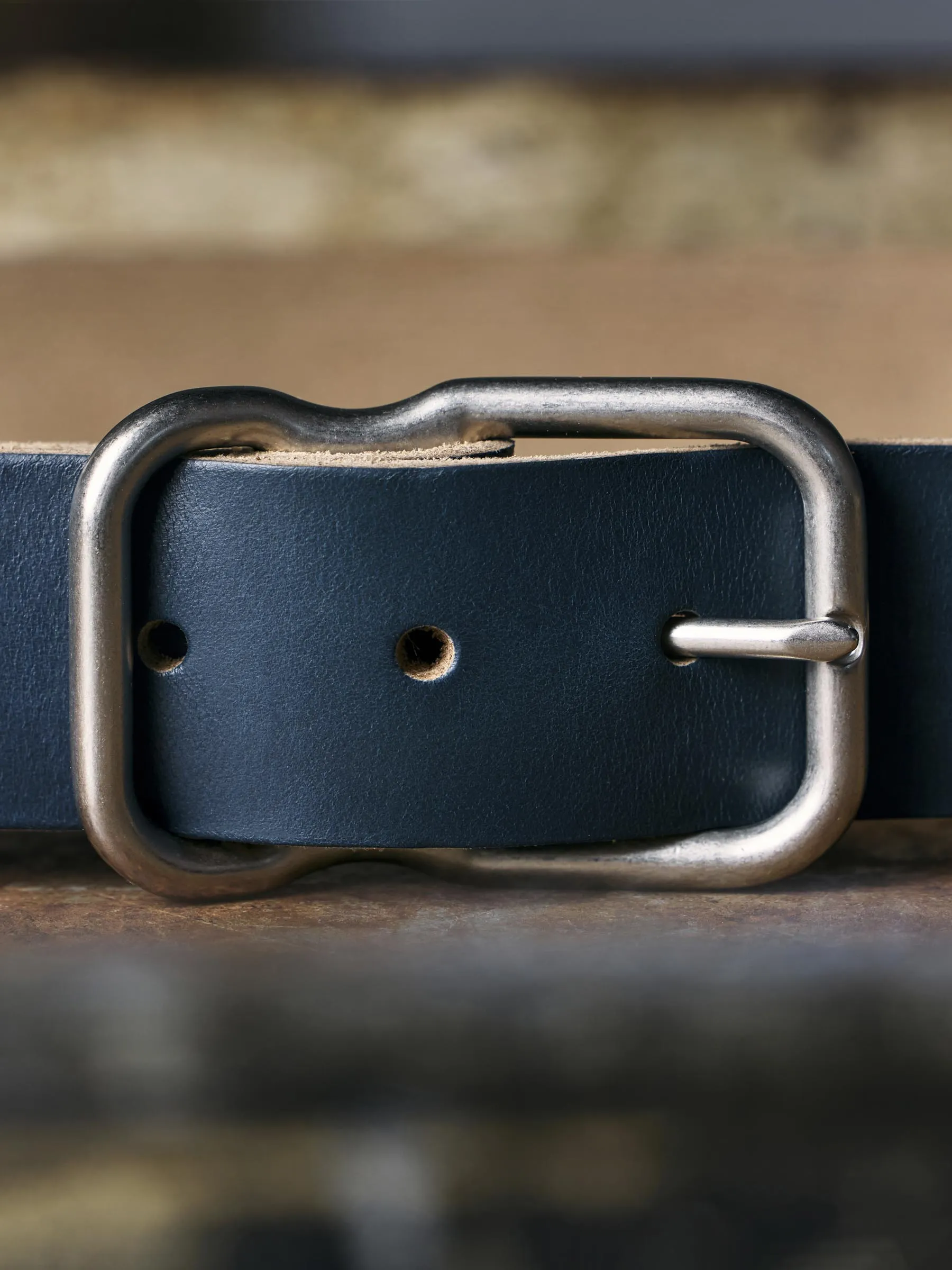Emil Erwin Signature Belt Blue sold by Imogene + Willie product image thumbnail 4