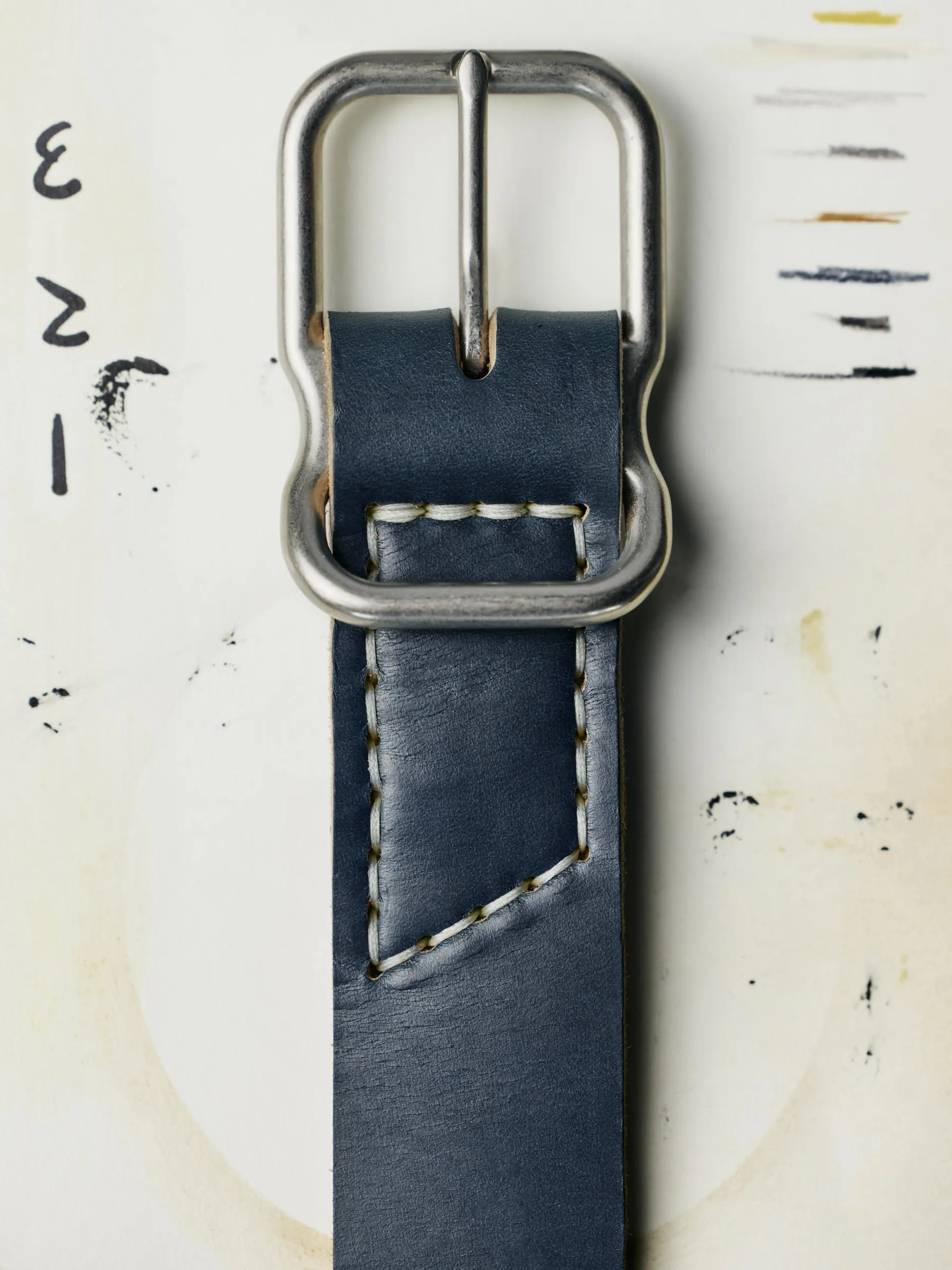 Emil Erwin Signature Belt Blue sold by Imogene + Willie