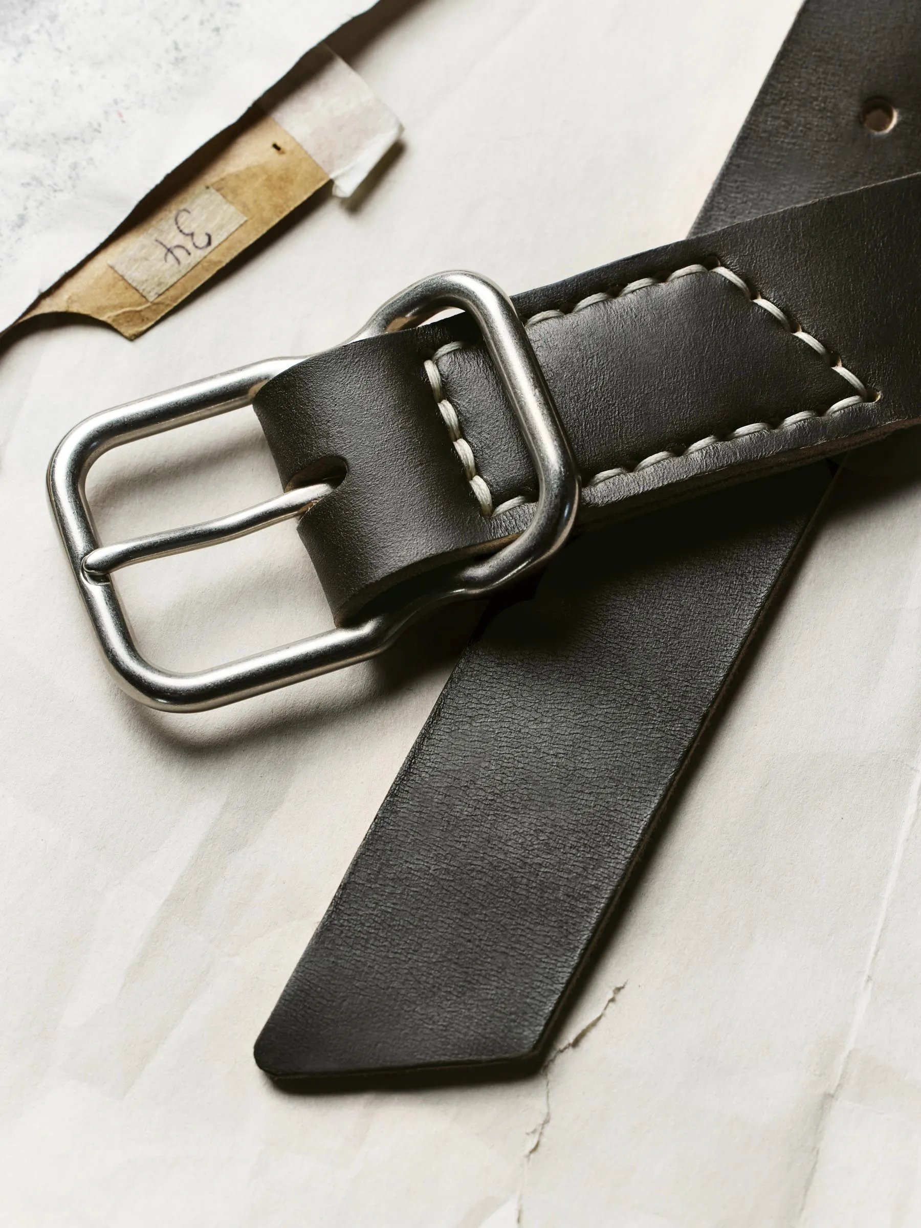 Emil Erwin Signature Belt Slate sold by Imogene + Willie product image thumbnail 3