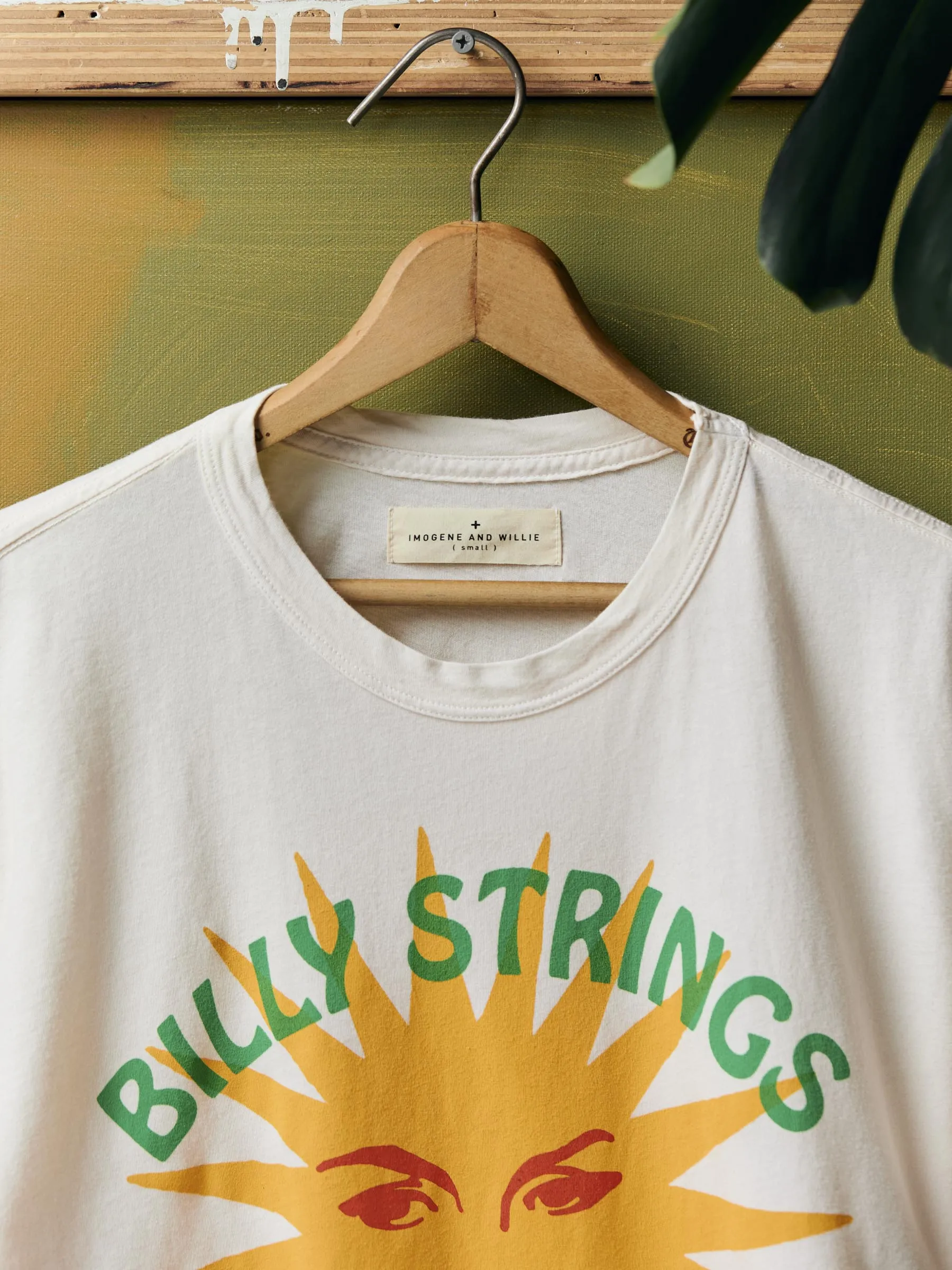 i+w x billy strings "golden sun” tee sold by Imogene + Willie product image thumbnail 3