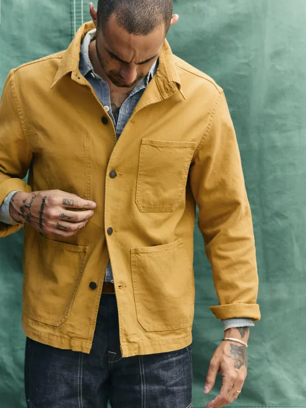 jack jacket in amber sold by Imogene + Willie