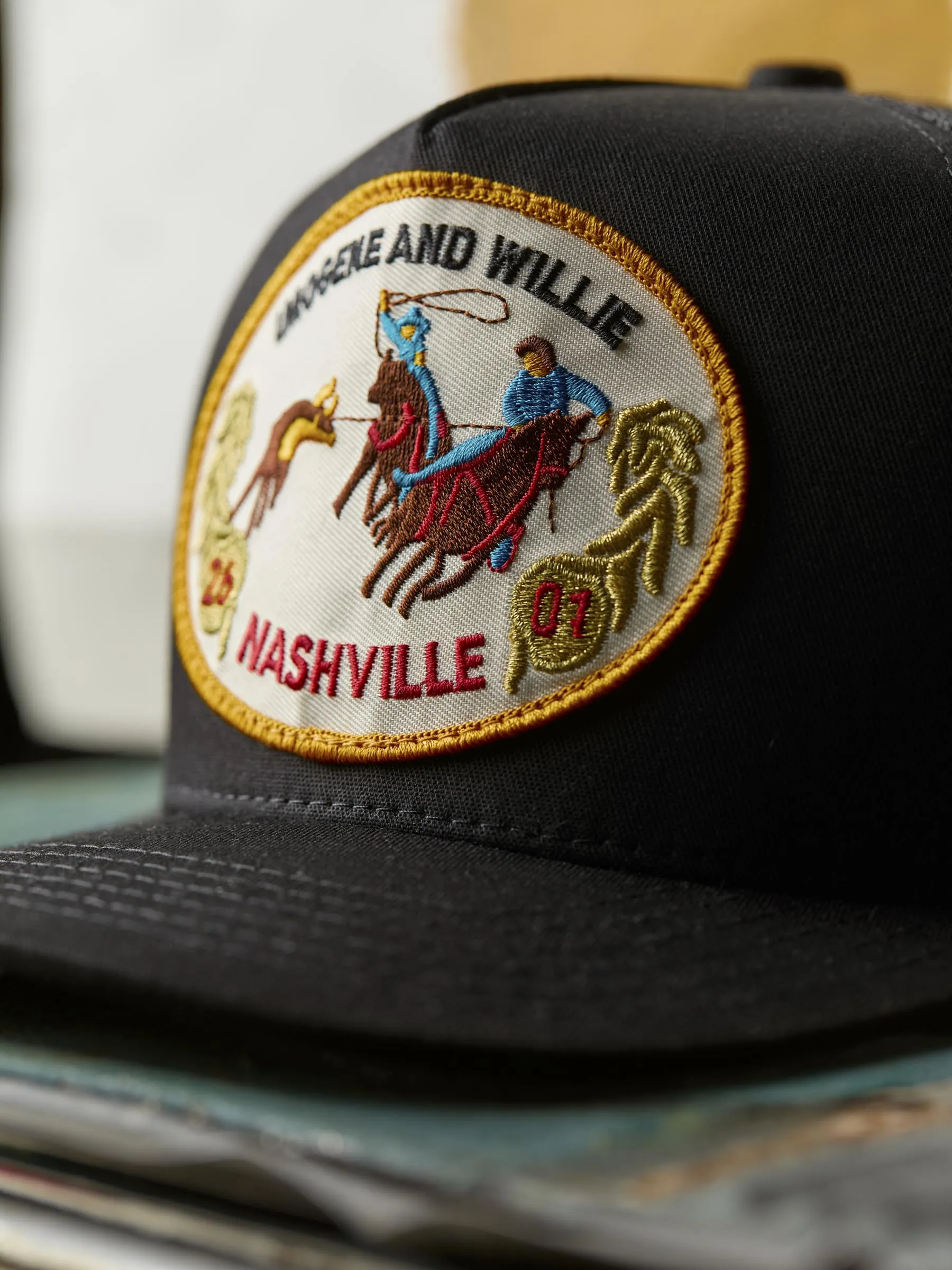 the "roundup" trucker sold by Imogene + Willie product image thumbnail 4