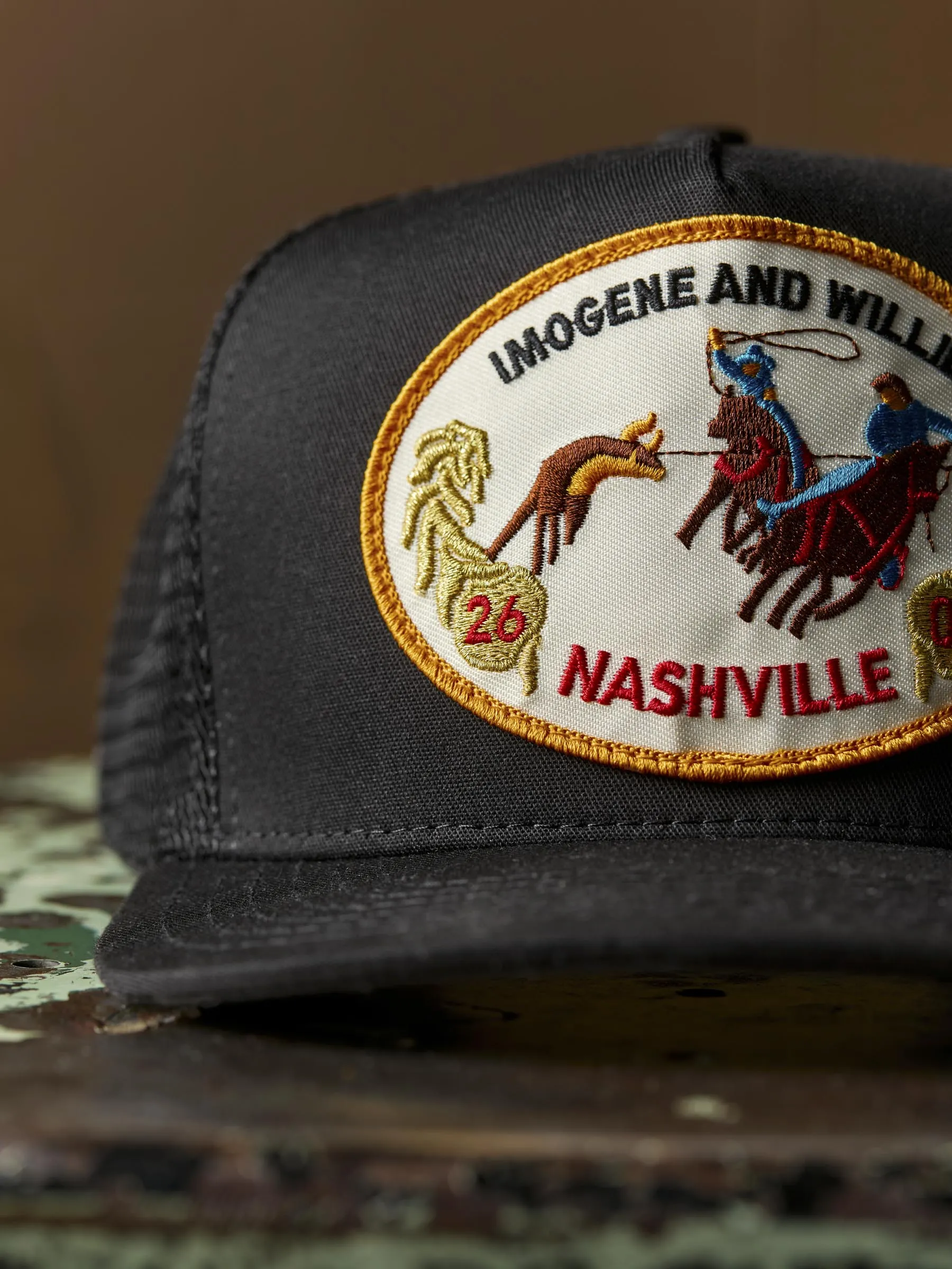 the "roundup" trucker sold by Imogene + Willie product image thumbnail 2