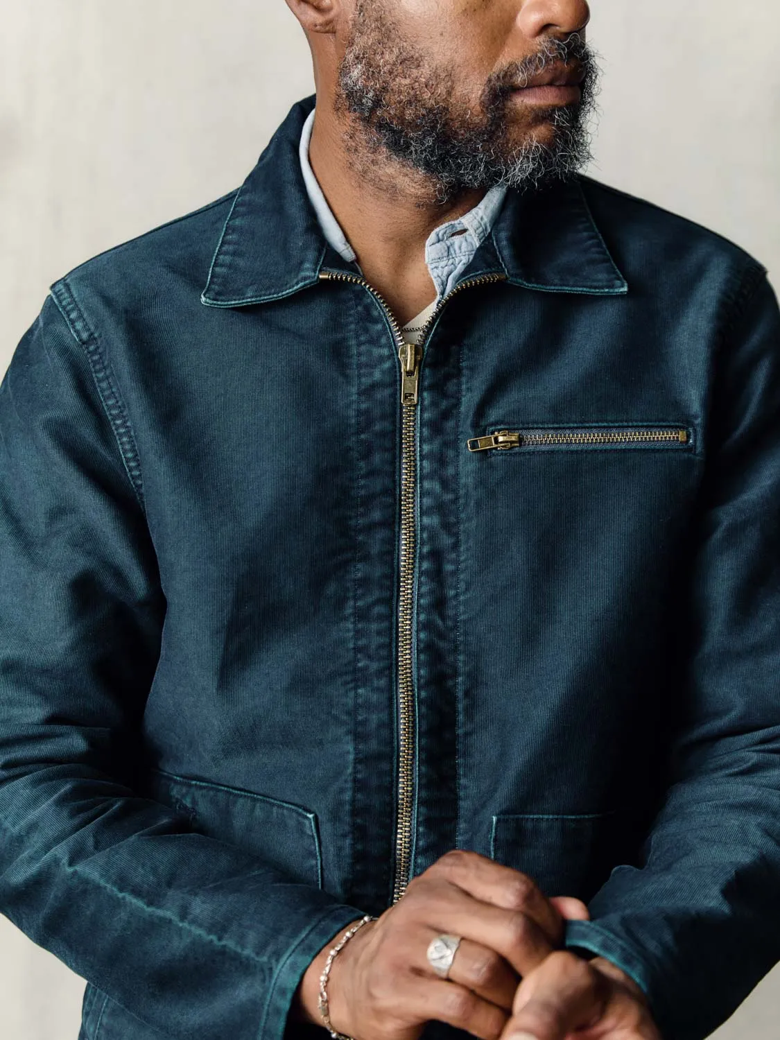 bedford work jacket sold by Imogene + Willie