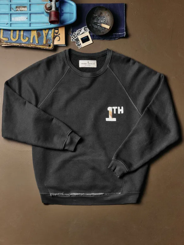 the "1th place" old school crew sold by Imogene + Willie