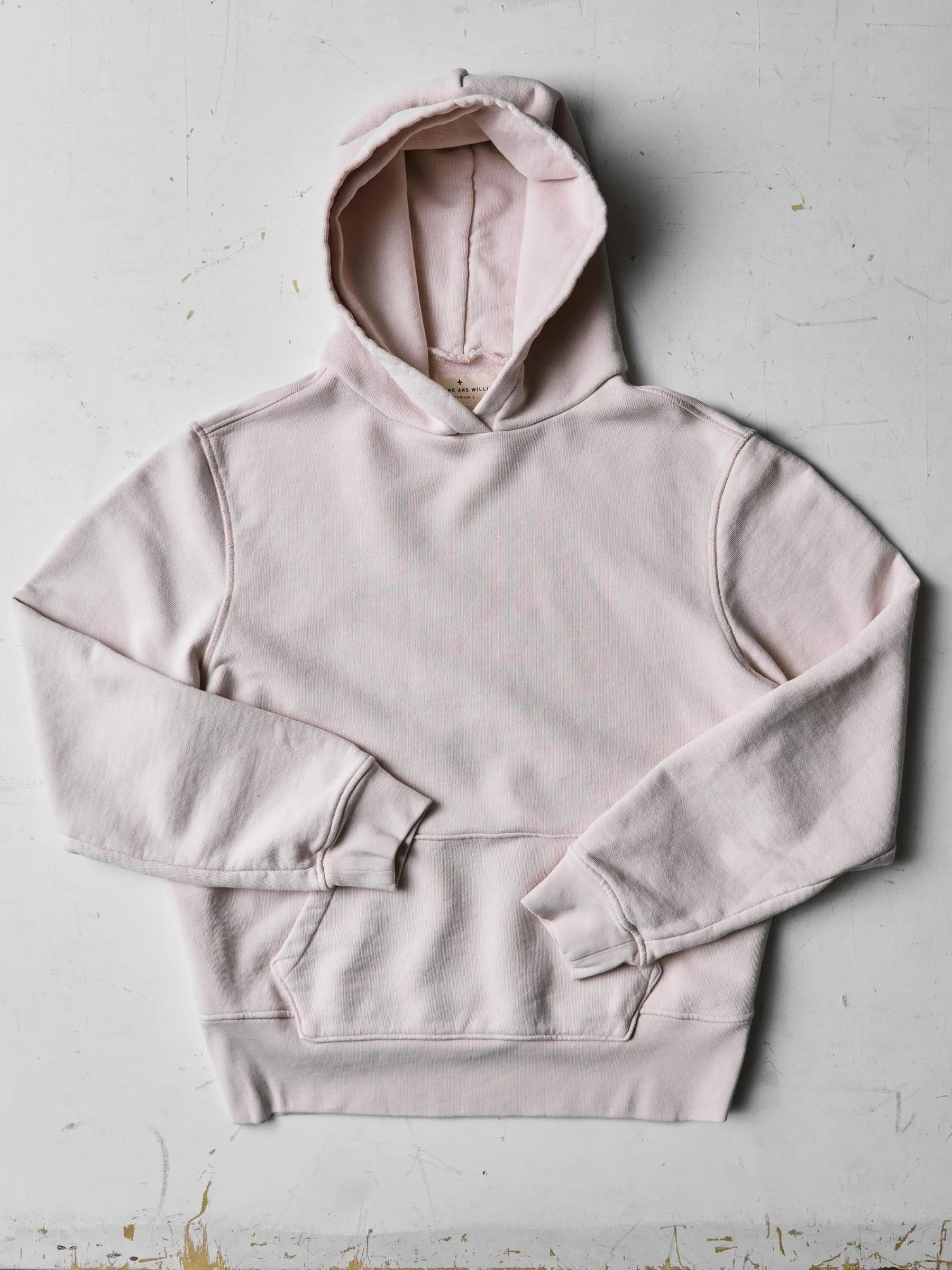 davenport hoodie in pink stone sold by Imogene + Willie product image thumbnail 4